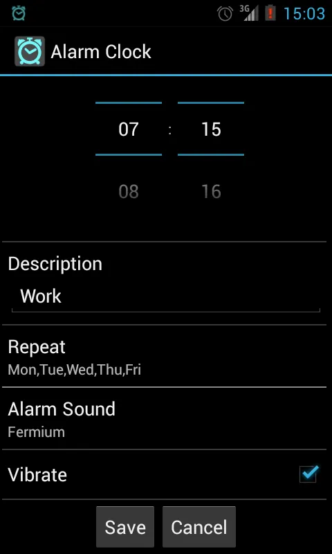 Alarm Clock Free | Indus Appstore | Screenshot