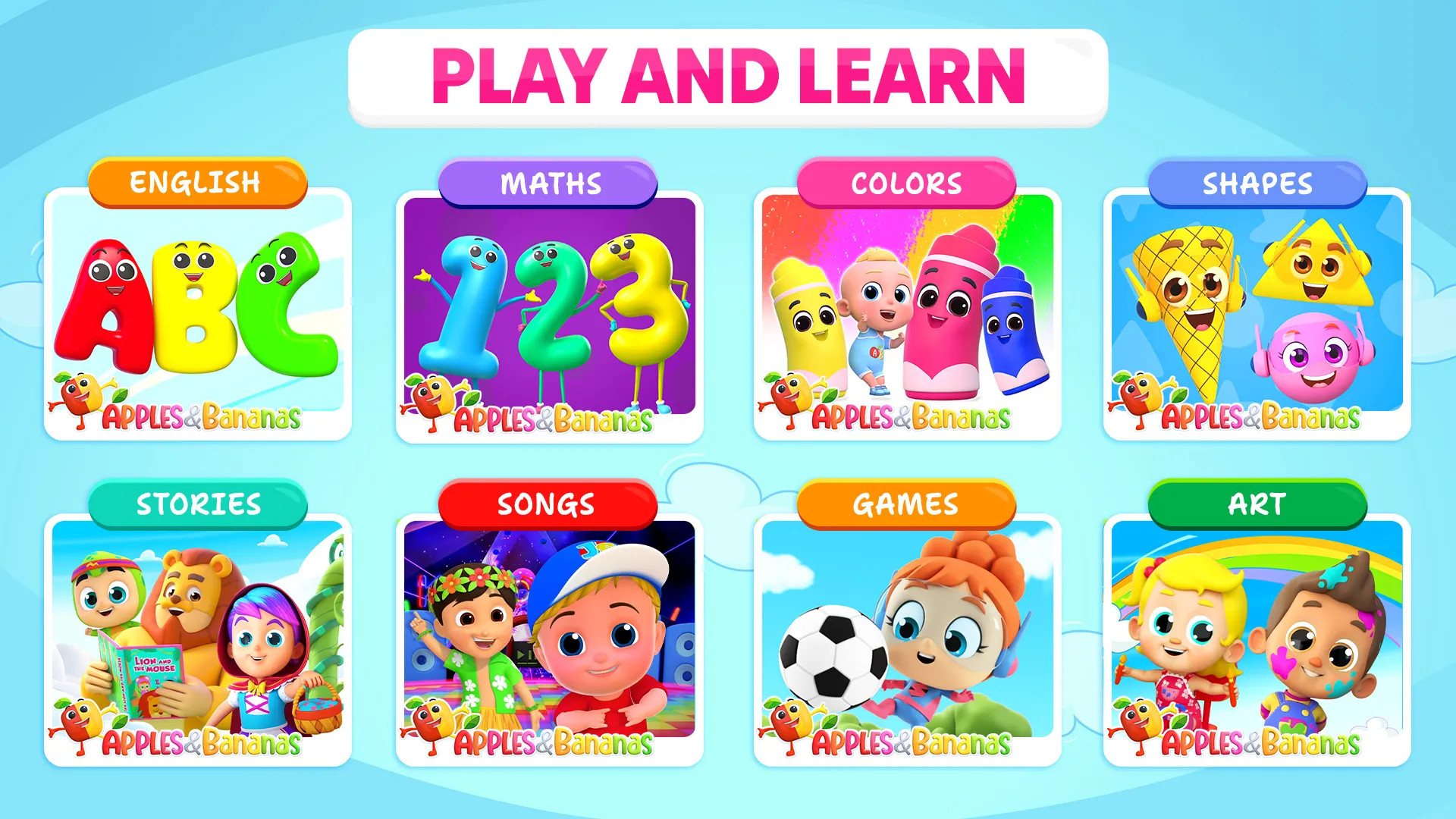 Apples & Bananas Kids App | Indus Appstore | Screenshot