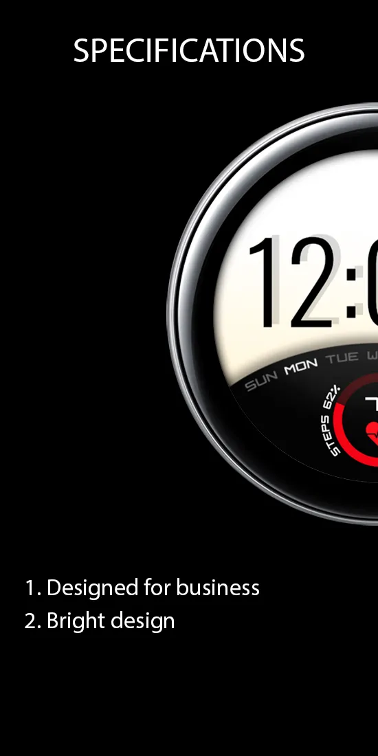 Messa Watch Face Digital Mocco | Indus Appstore | Screenshot