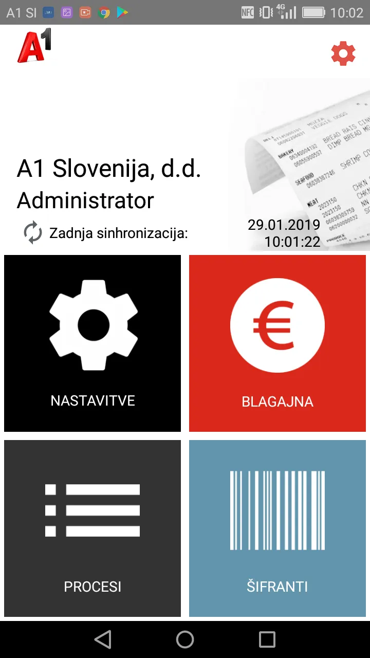 A1 Blagajna | Indus Appstore | Screenshot