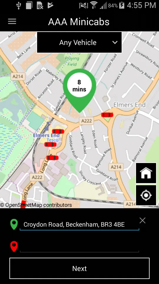 AAA Minicabs - New Regency | Indus Appstore | Screenshot