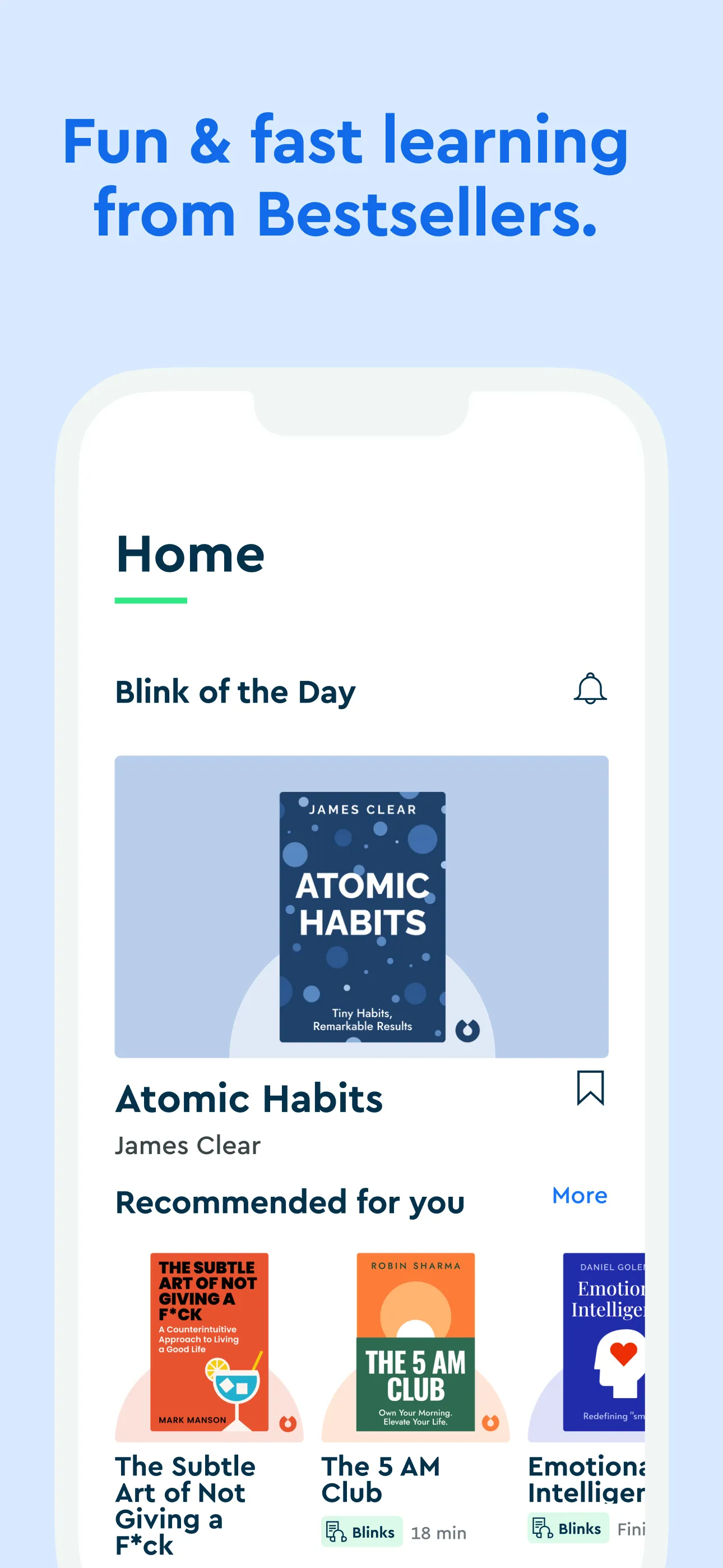 Blinkist: Book Summaries Daily | Indus Appstore | Screenshot