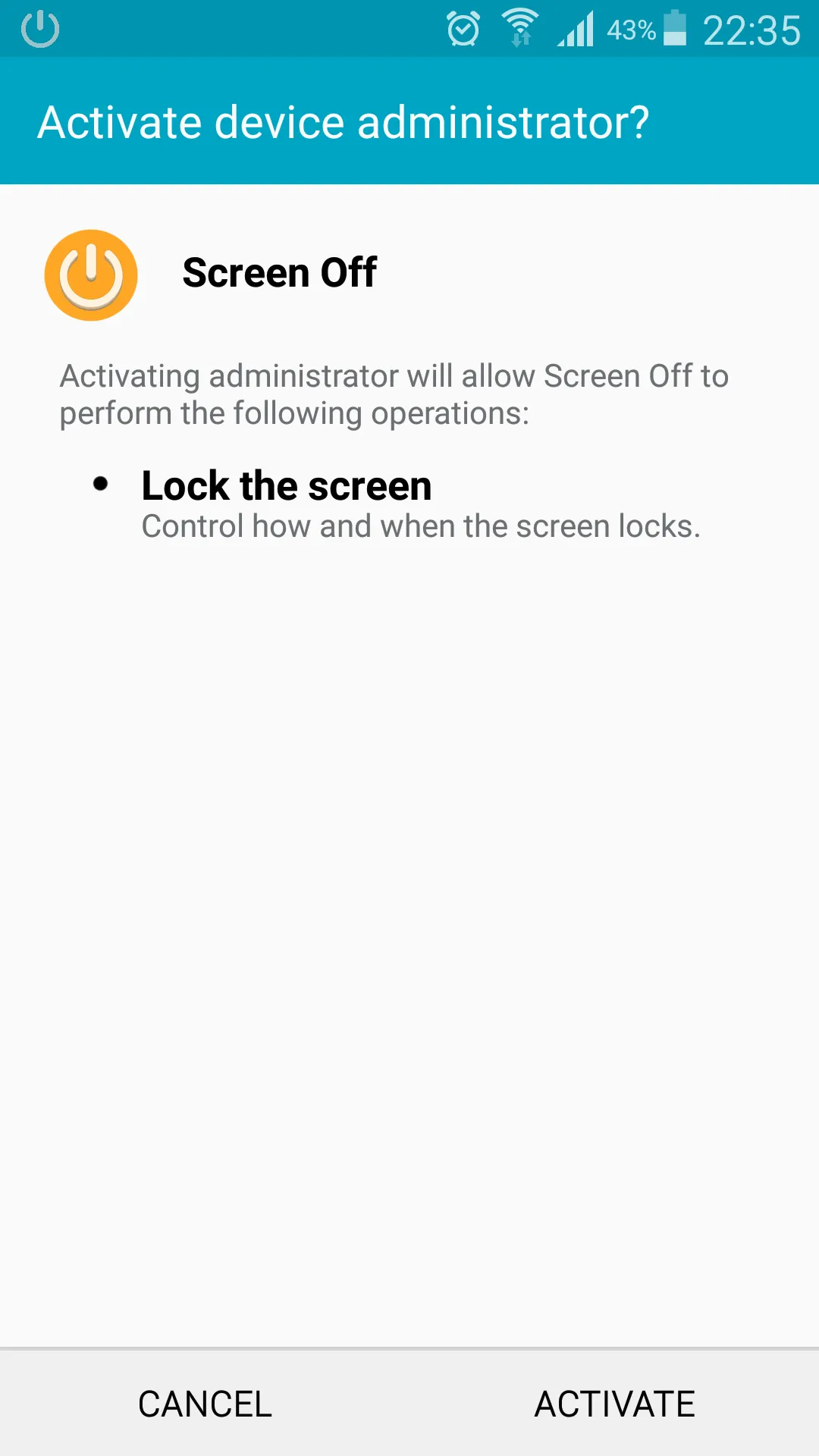 Floating Screen Off & Lock | Indus Appstore | Screenshot