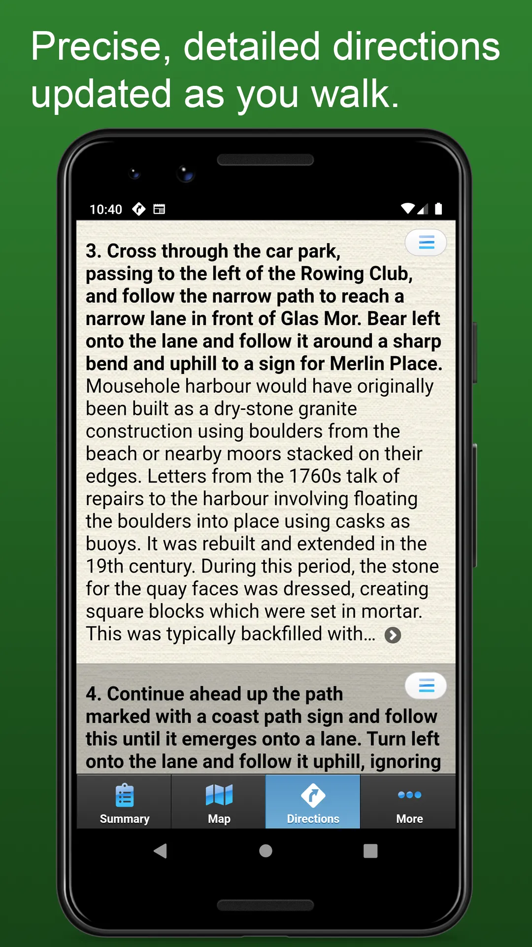 iWalk Cornwall | Indus Appstore | Screenshot