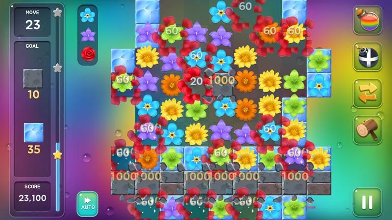 Flower Match Puzzle | Indus Appstore | Screenshot