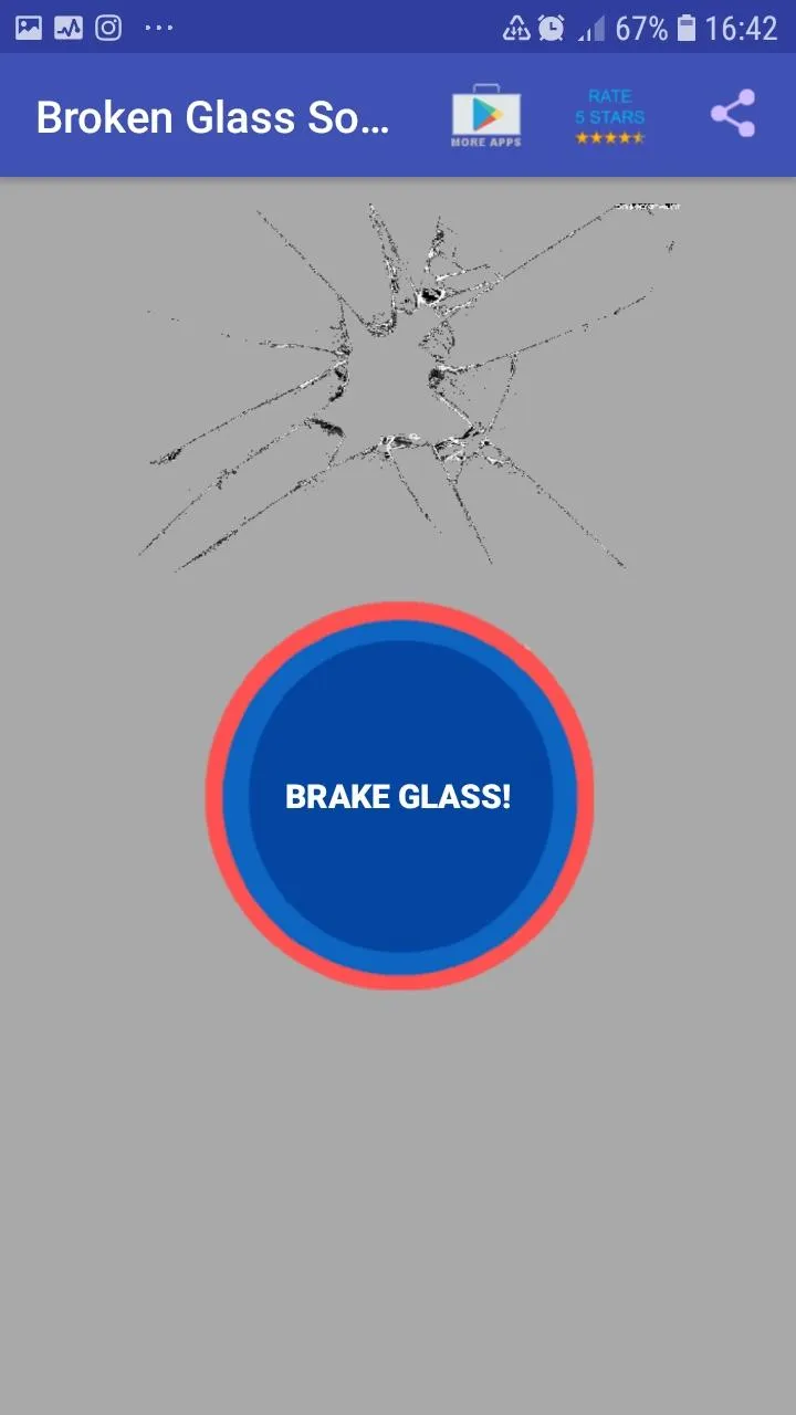 Broken Glass Sound | Indus Appstore | Screenshot