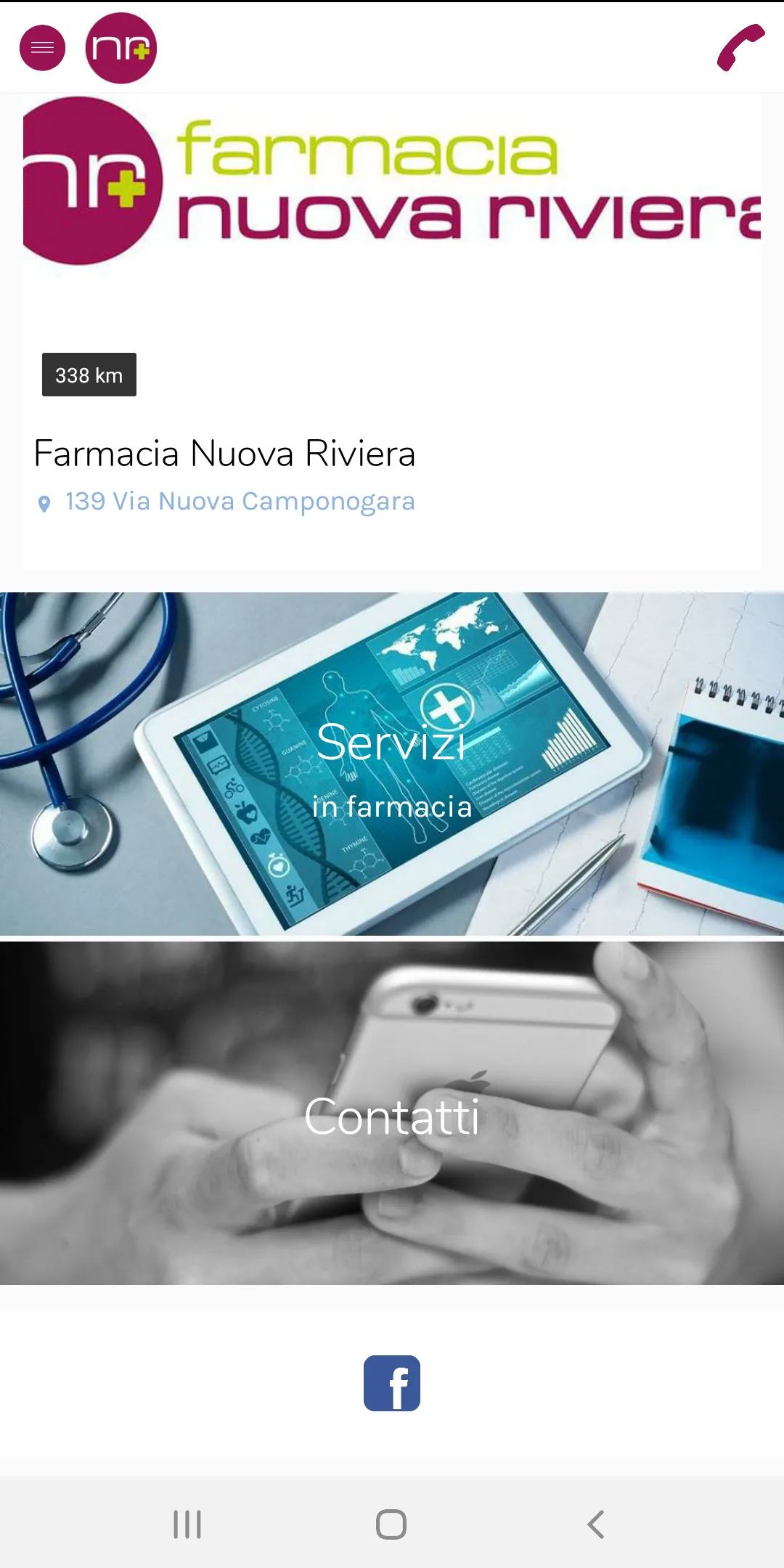 Farmacia Nuova Riviera | Indus Appstore | Screenshot