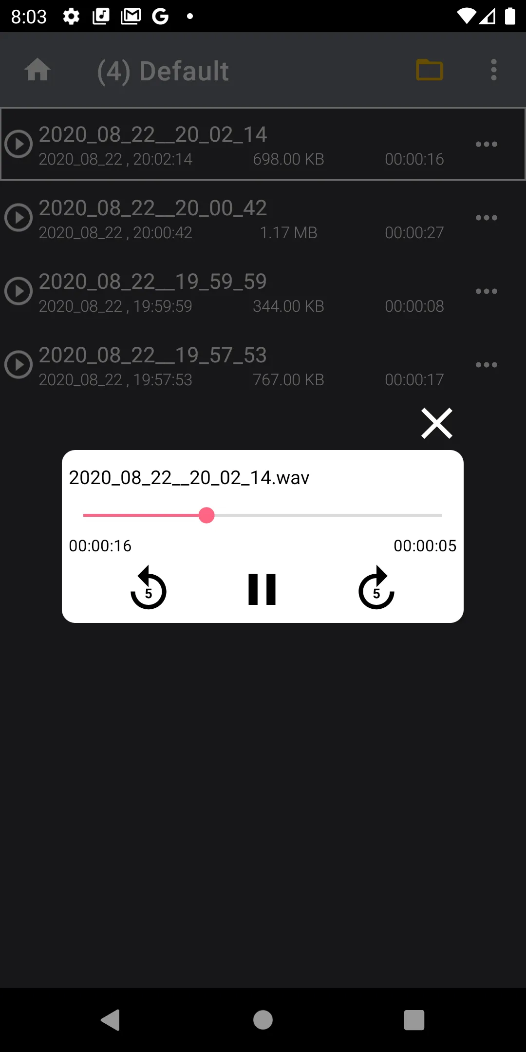 Skipping Silence Recorder | Indus Appstore | Screenshot