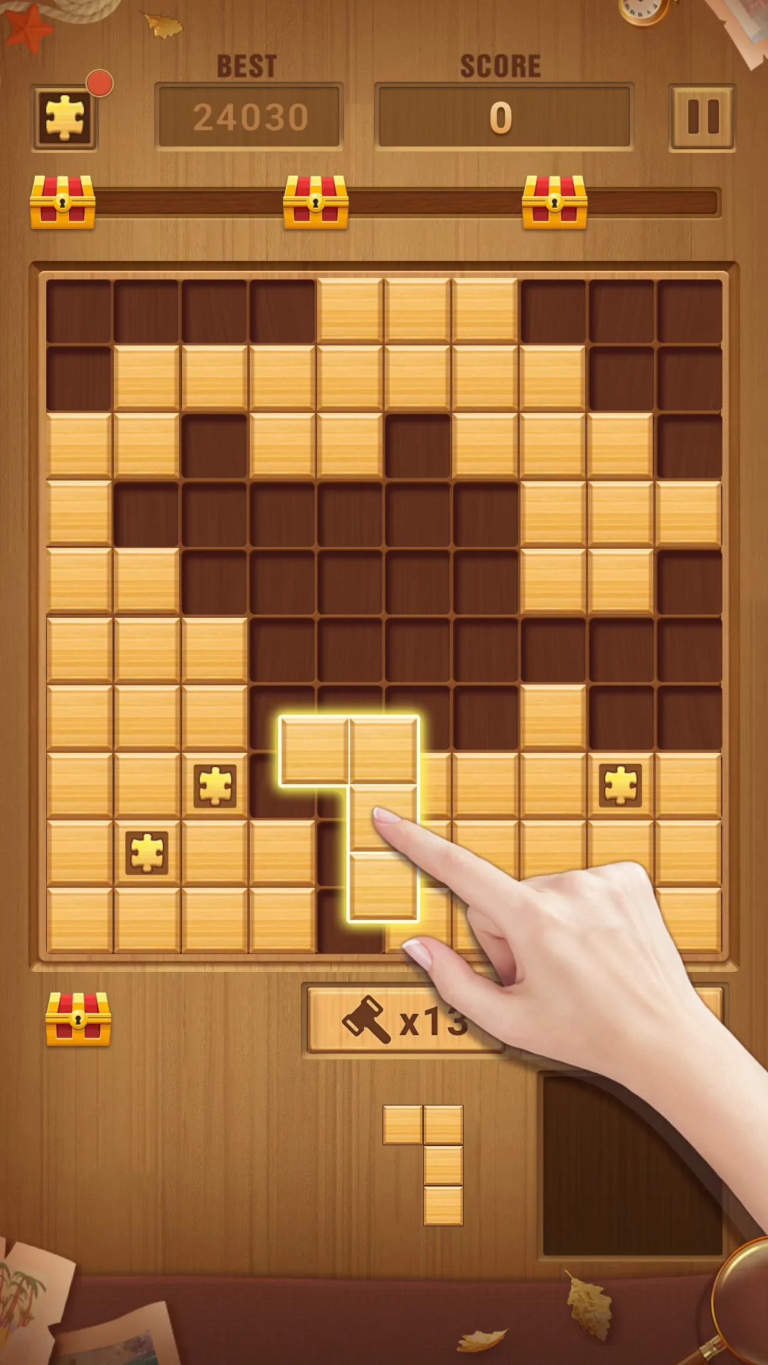 Block Puzzle - Wood Block | Indus Appstore | Screenshot