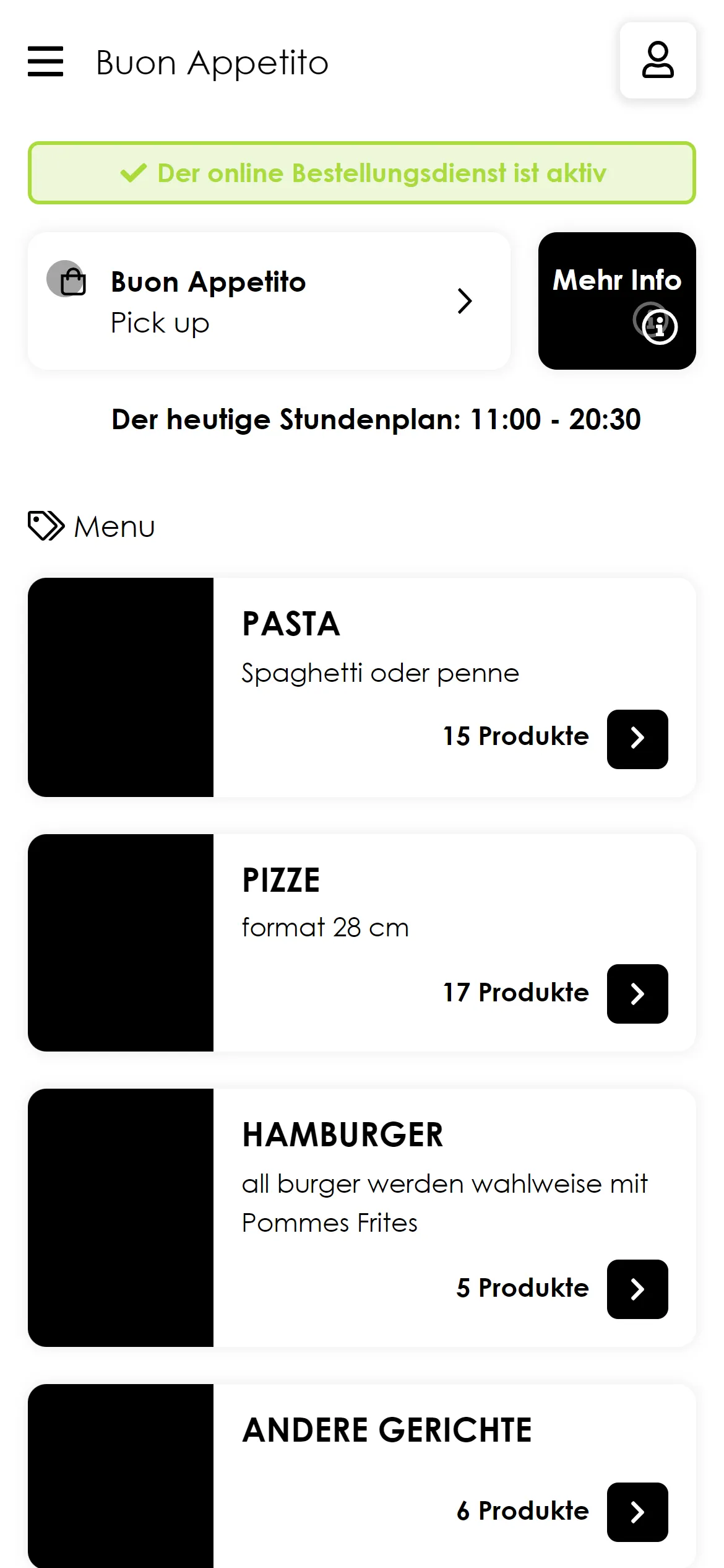 Buon Appetito - Kühlungsborn | Indus Appstore | Screenshot