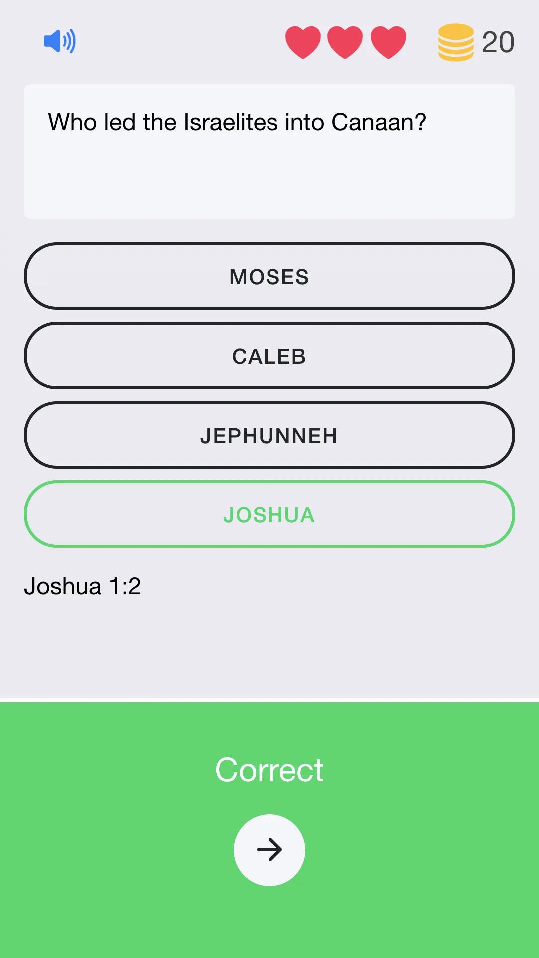 Bible Trivia Quiz | Indus Appstore | Screenshot