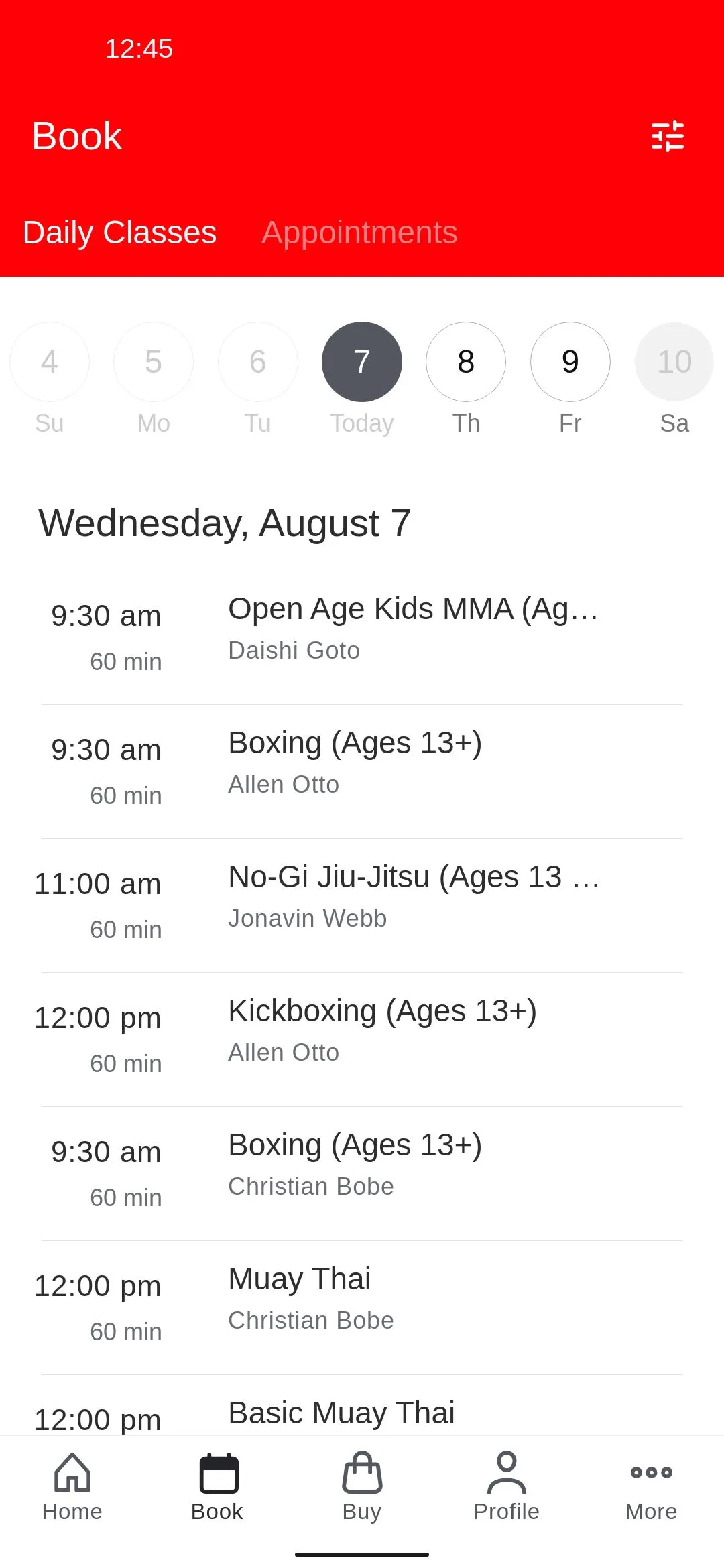 Webb Fitness & MMA | Indus Appstore | Screenshot