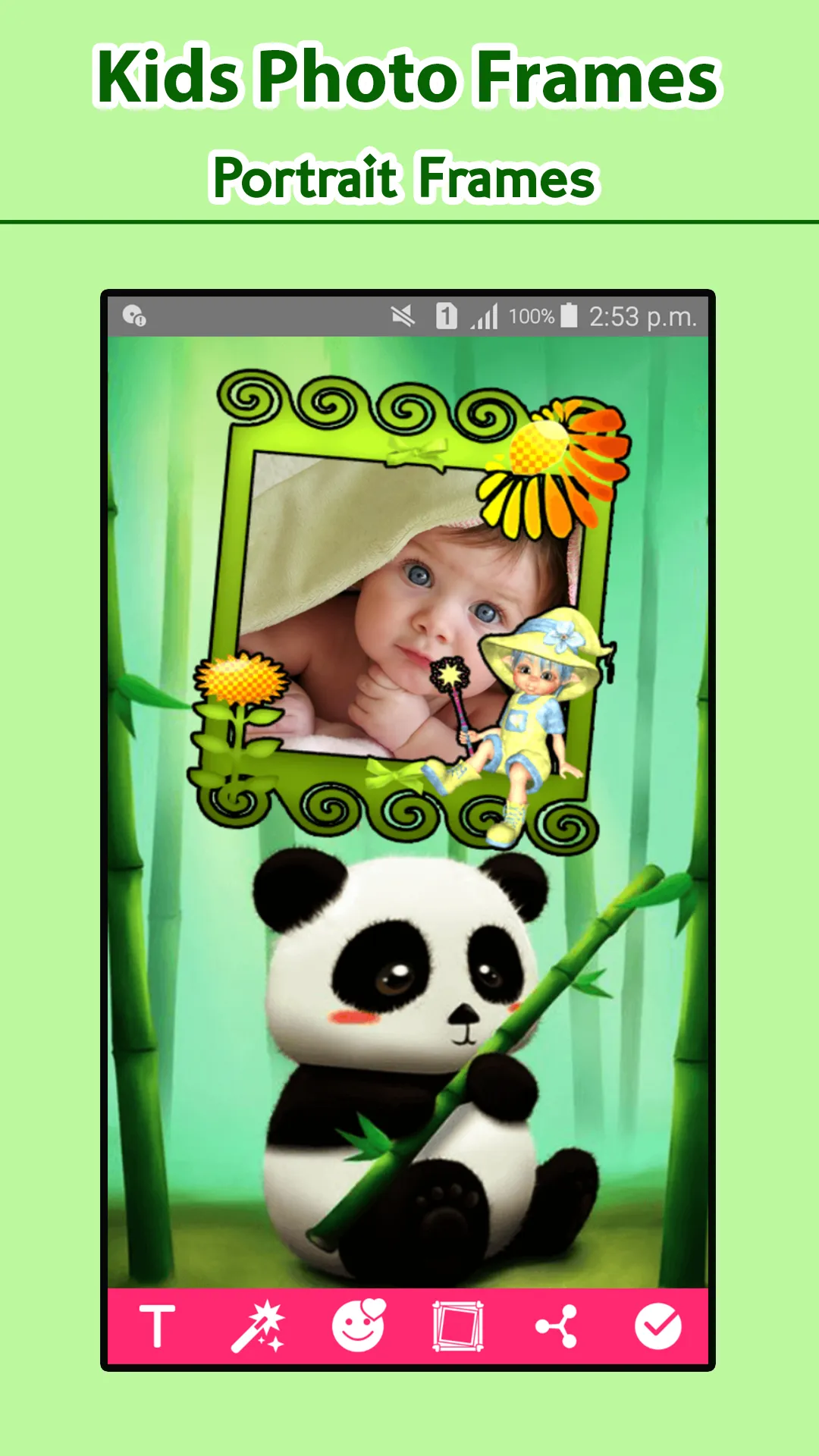 Kids Photo Frames | Indus Appstore | Screenshot