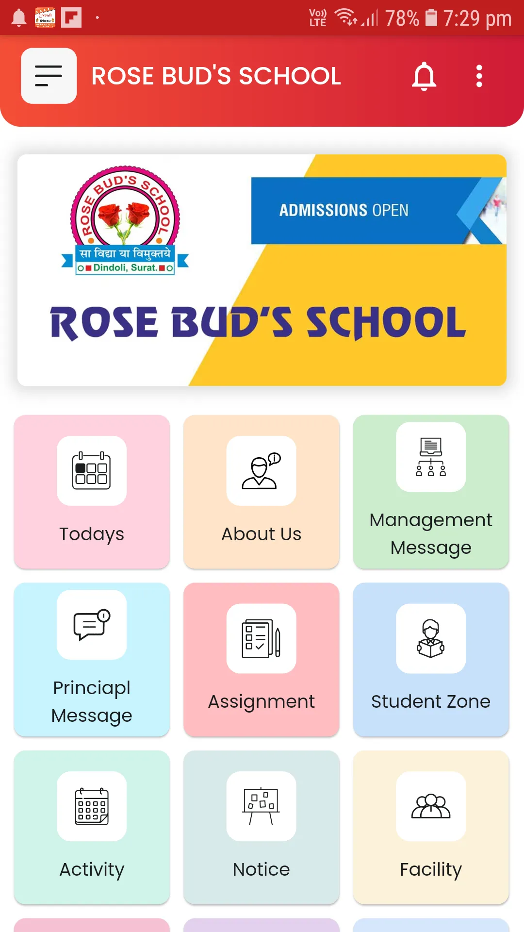 ROSE BUD'S SCHOOL | Indus Appstore | Screenshot