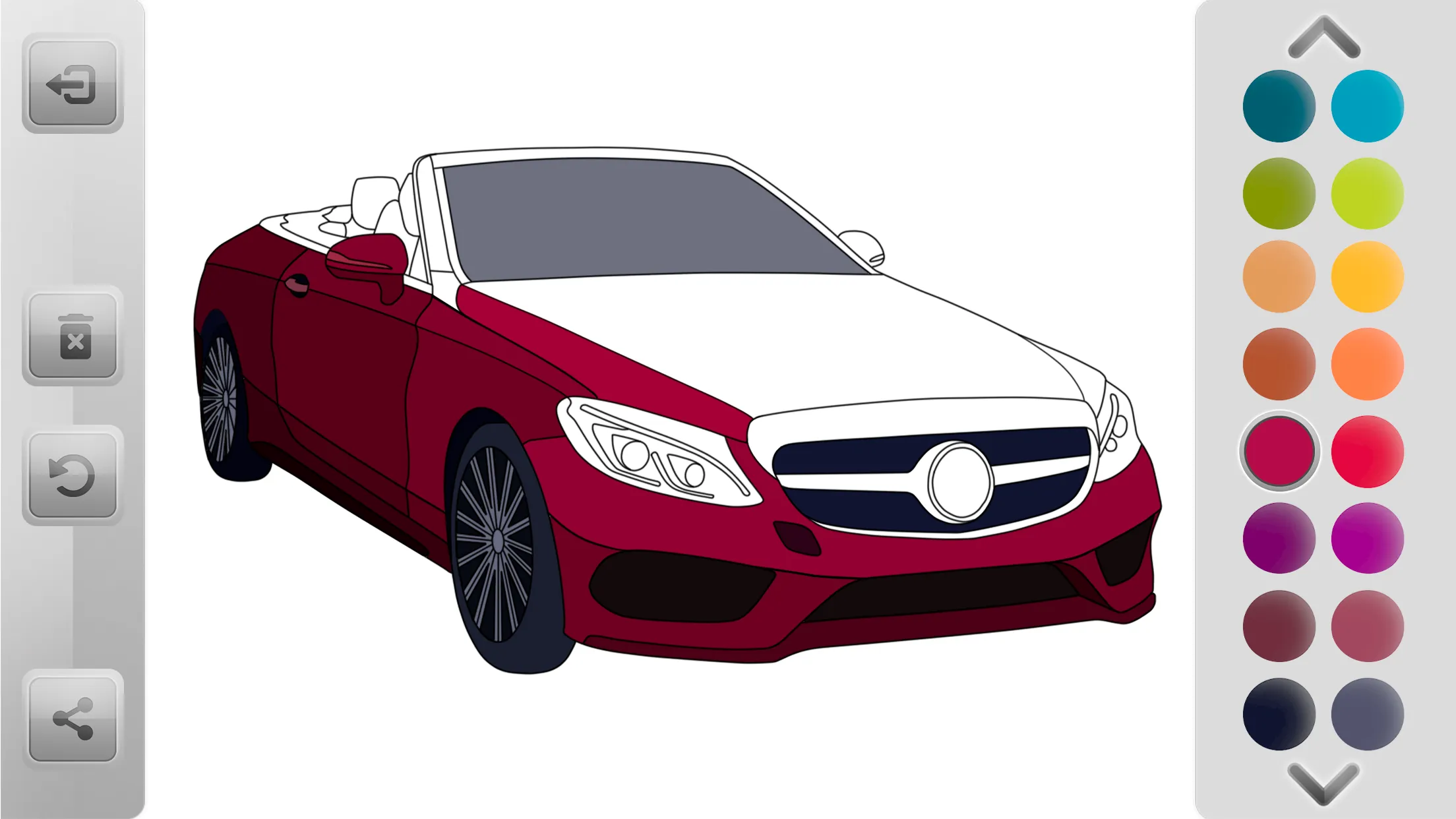 World Cars Coloring Book | Indus Appstore | Screenshot