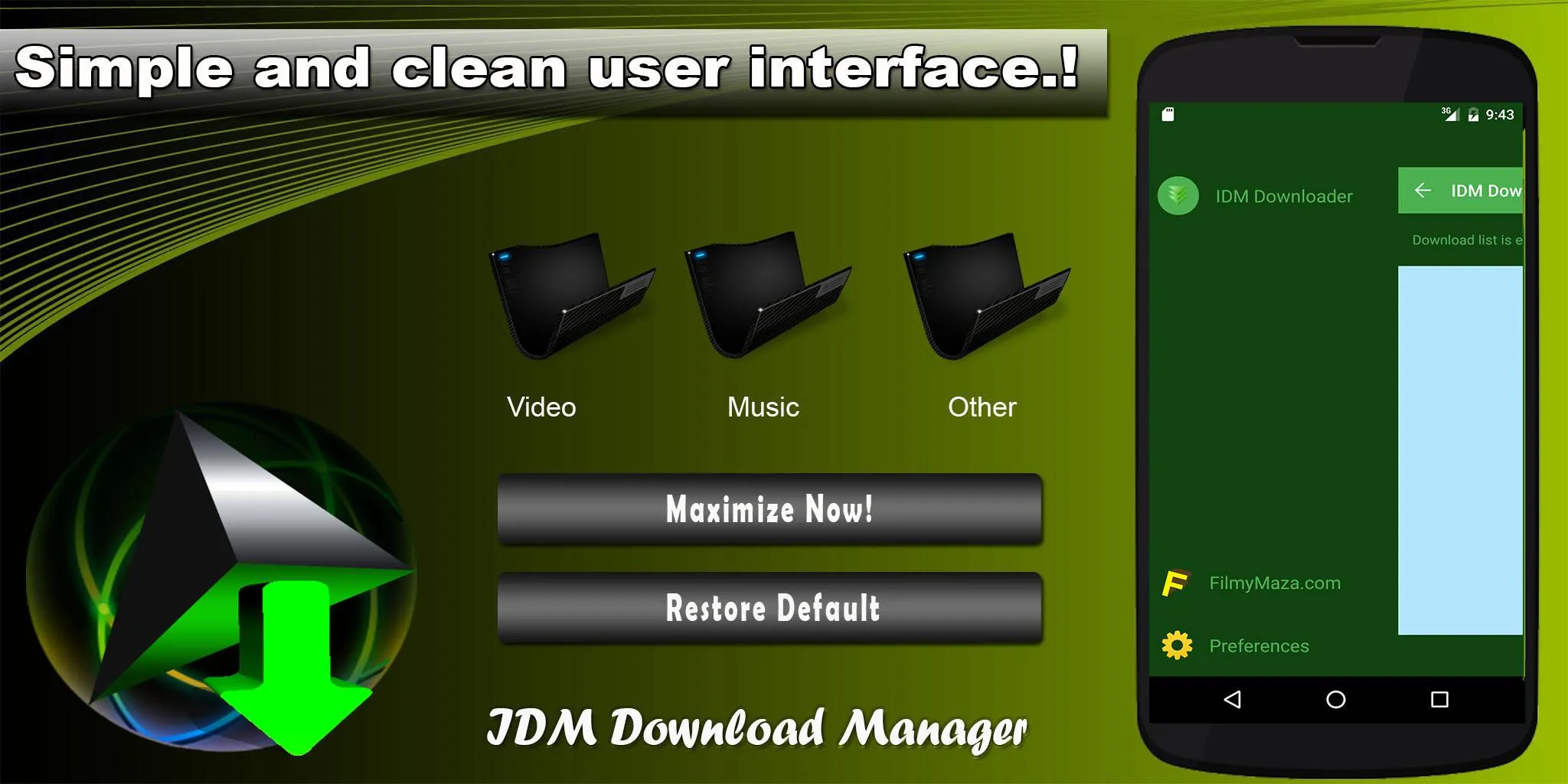 IDM+ Download Manager | Indus Appstore | Screenshot