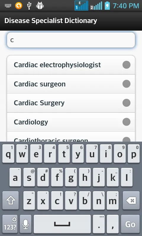 Disease Specialist dictionary | Indus Appstore | Screenshot