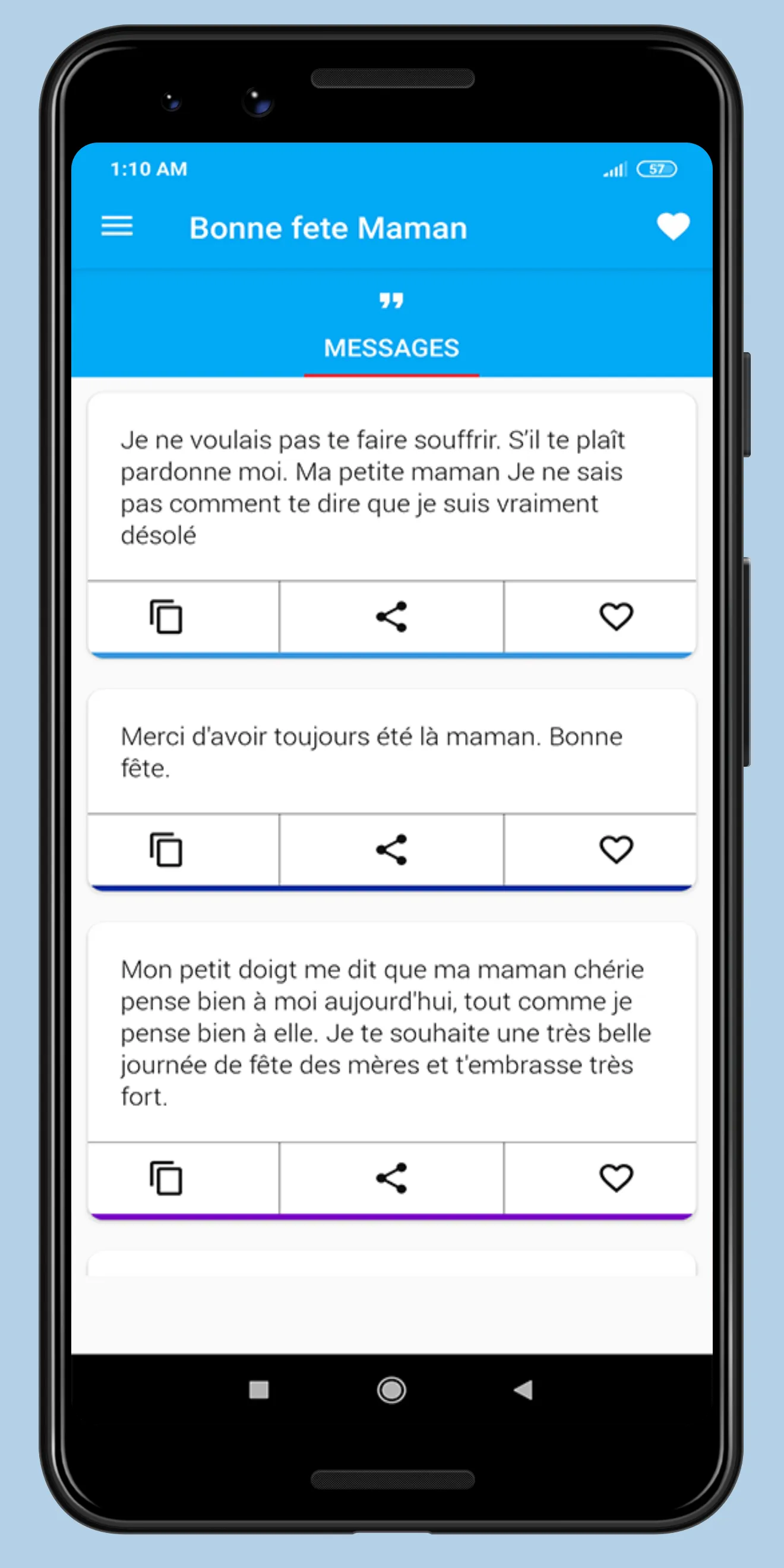 Fête des mères sms | Indus Appstore | Screenshot