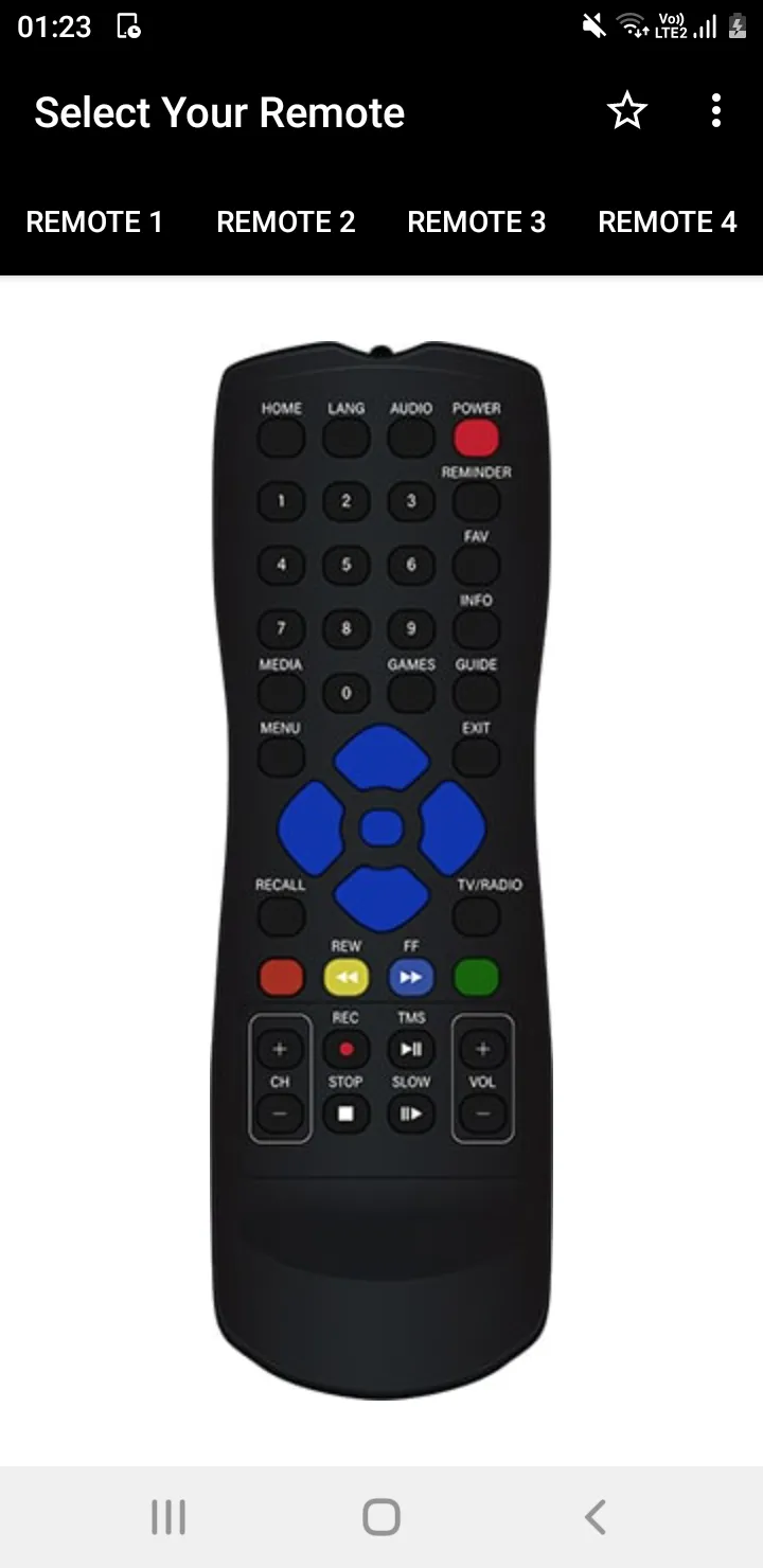 Remote Control For Sun Direct | Indus Appstore | Screenshot