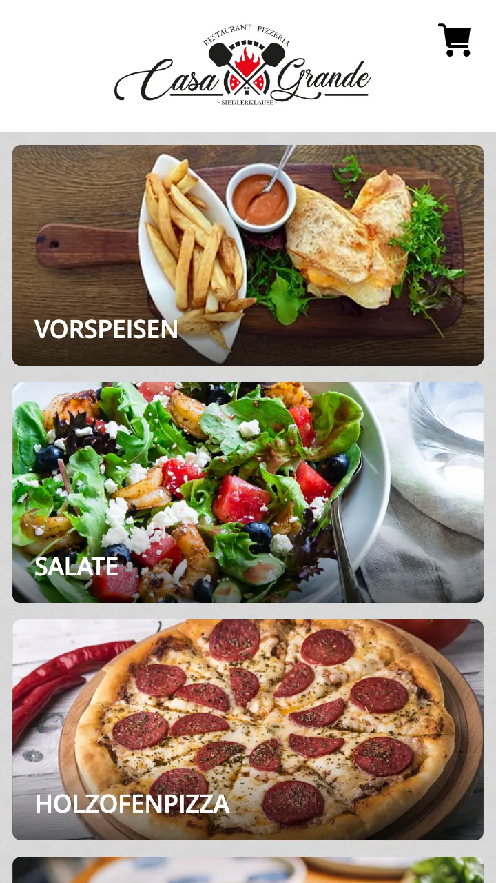 Pizzeria Casa Grande Kaisersl. | Indus Appstore | Screenshot