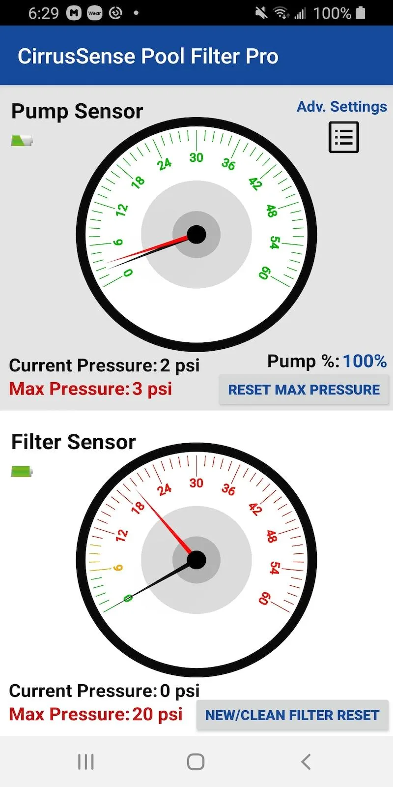 Pool Filter Pro CirrusSense | Indus Appstore | Screenshot