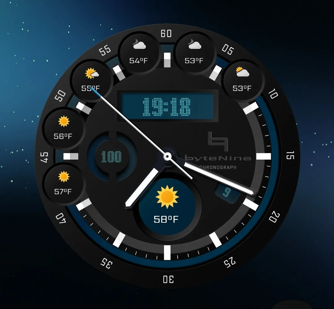 Android Clock Widgets | Indus Appstore | Screenshot