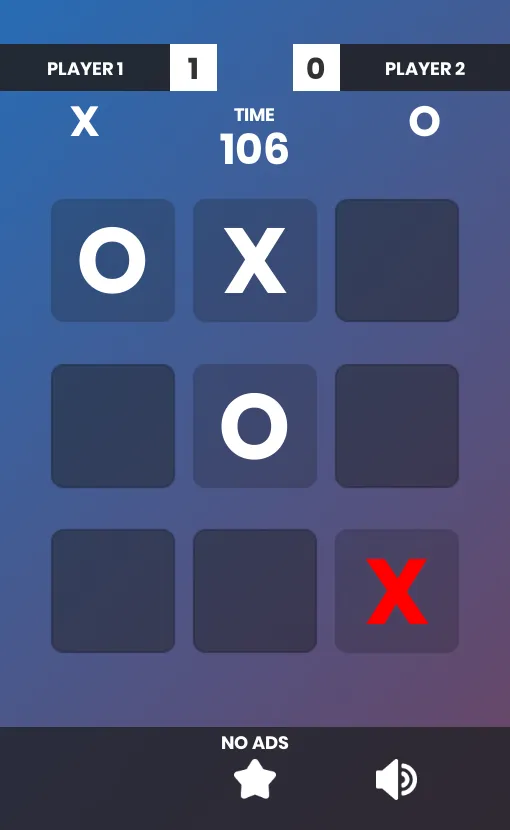 Tic tac toe | Align XOXOXO | Indus Appstore | Screenshot