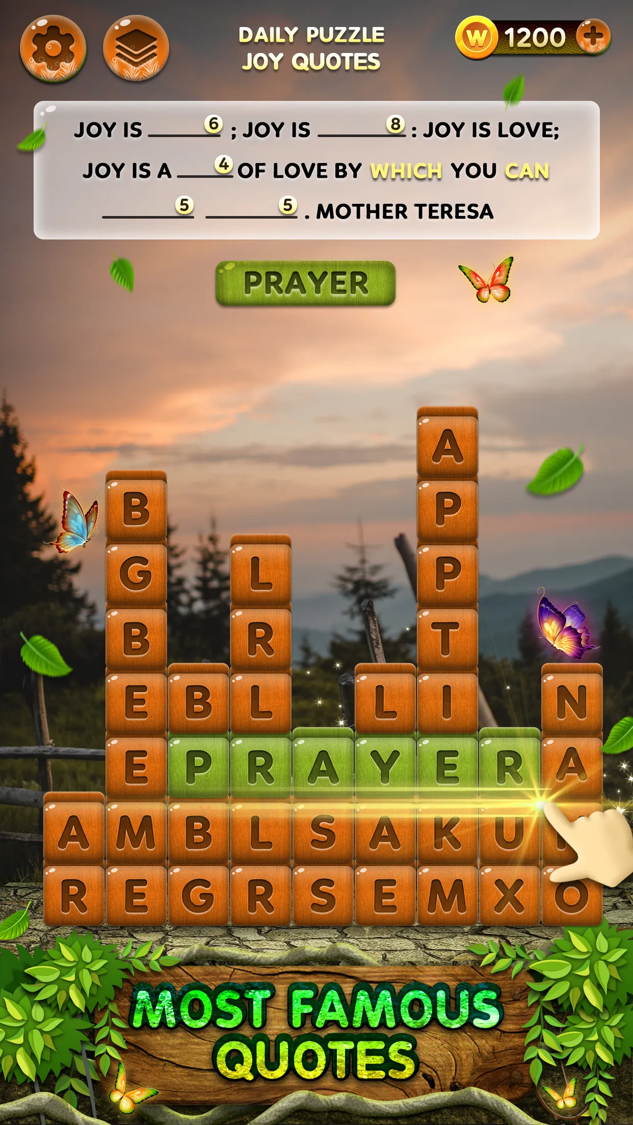 Word Forest Puzzle: Word Games | Indus Appstore | Screenshot