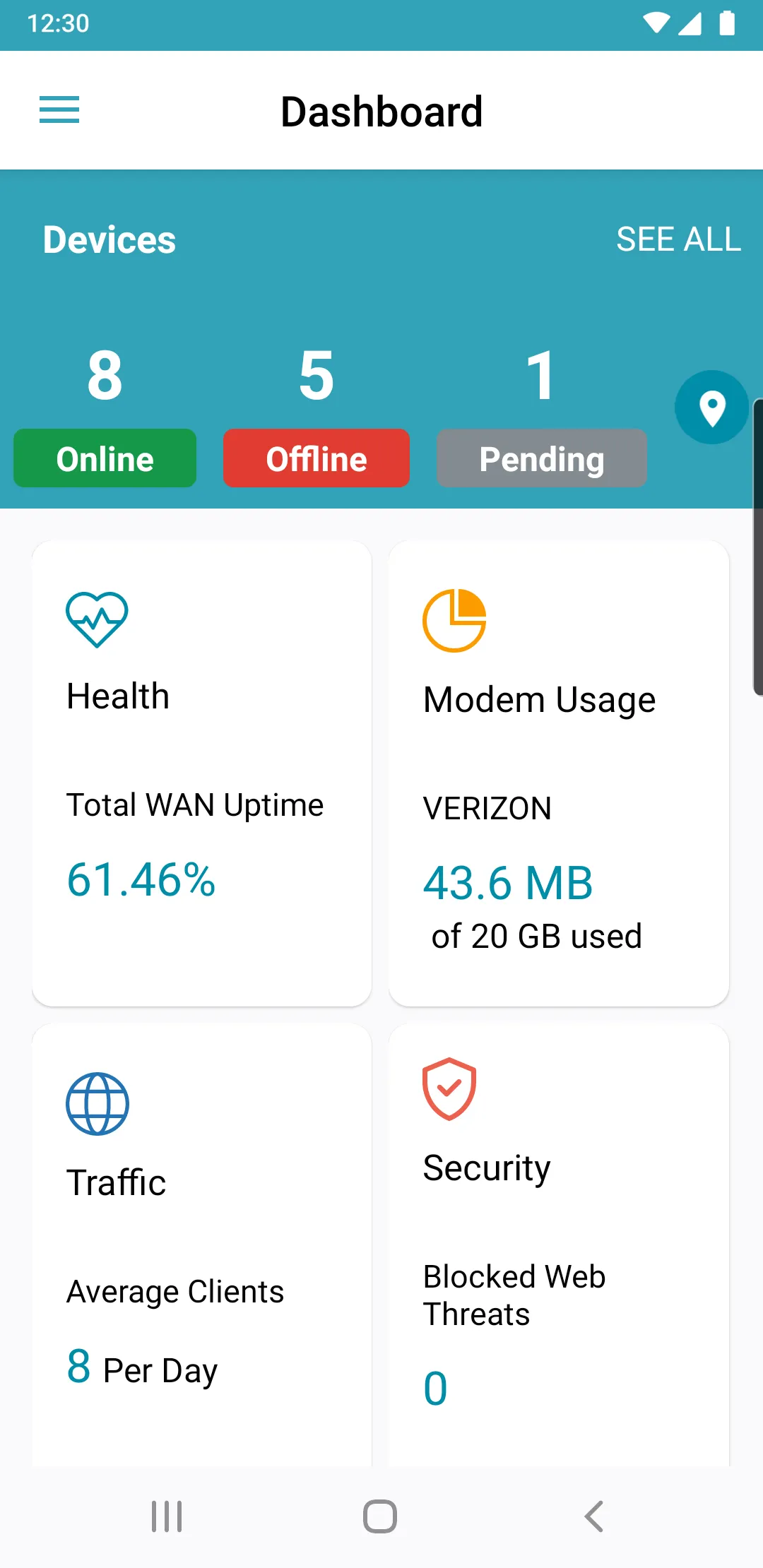 Cradlepoint NetCloud Manager | Indus Appstore | Screenshot