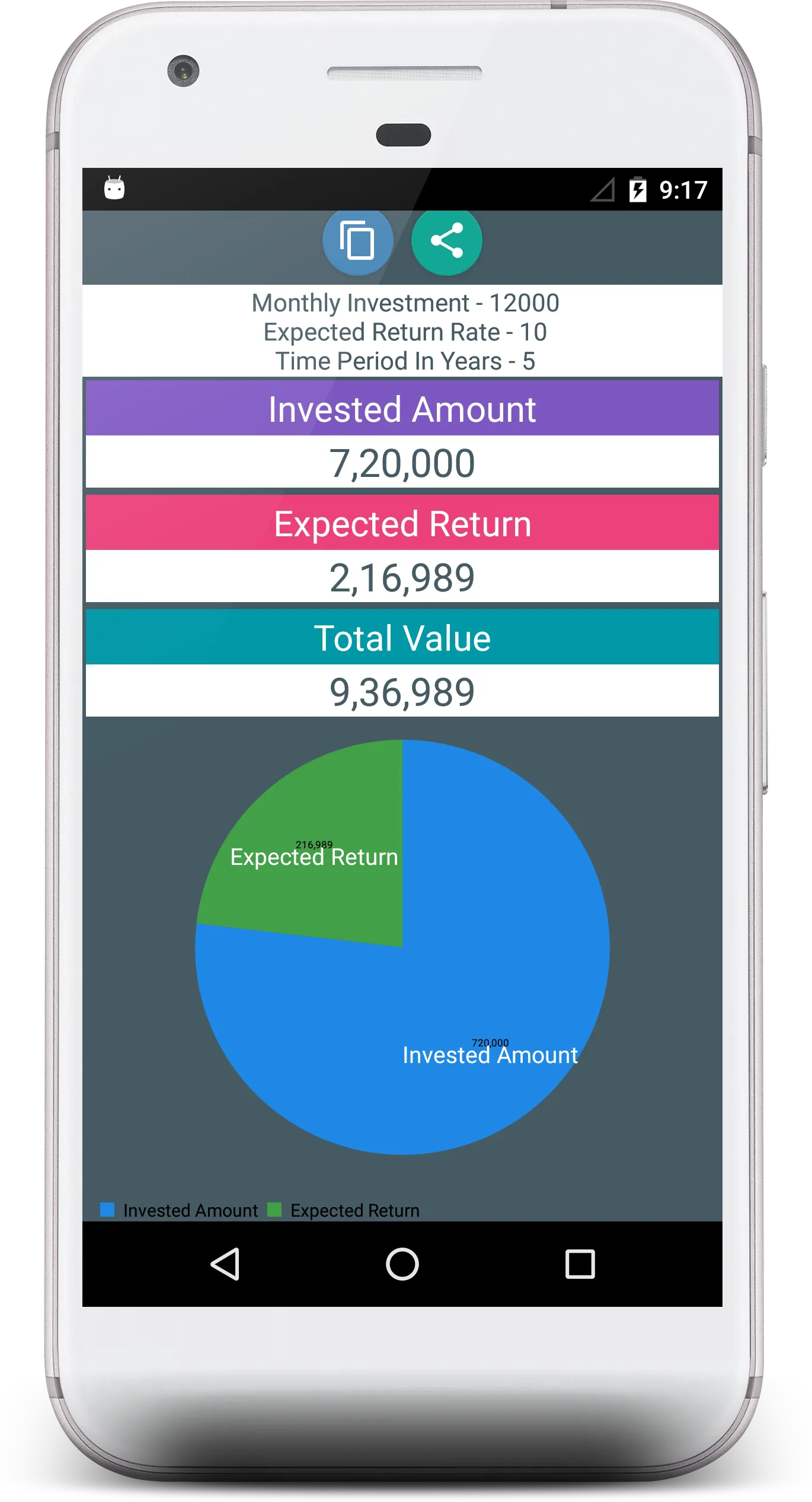 SIP Calculator With Lumpsum | Indus Appstore | Screenshot