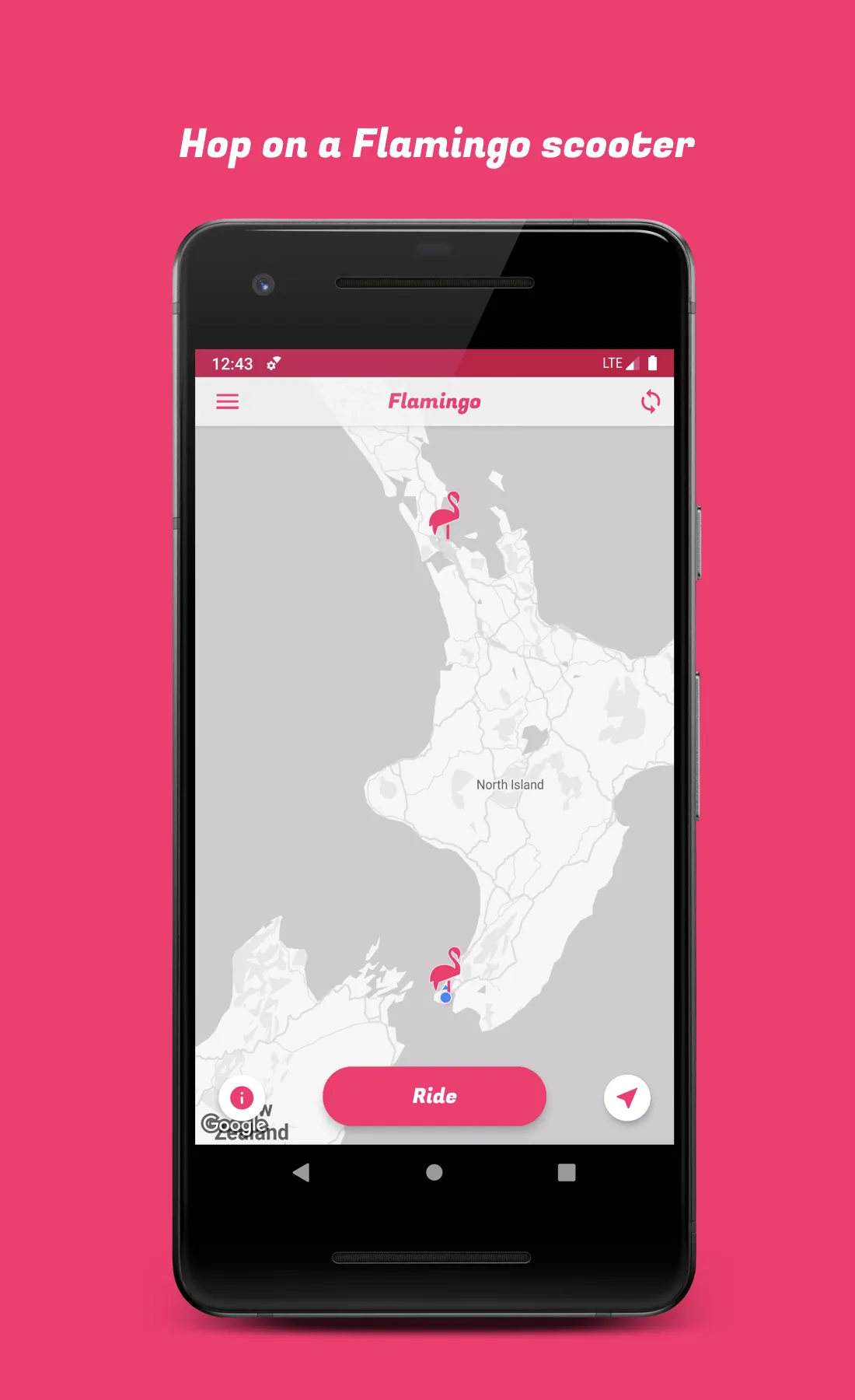 Flamingo Scooters | Indus Appstore | Screenshot