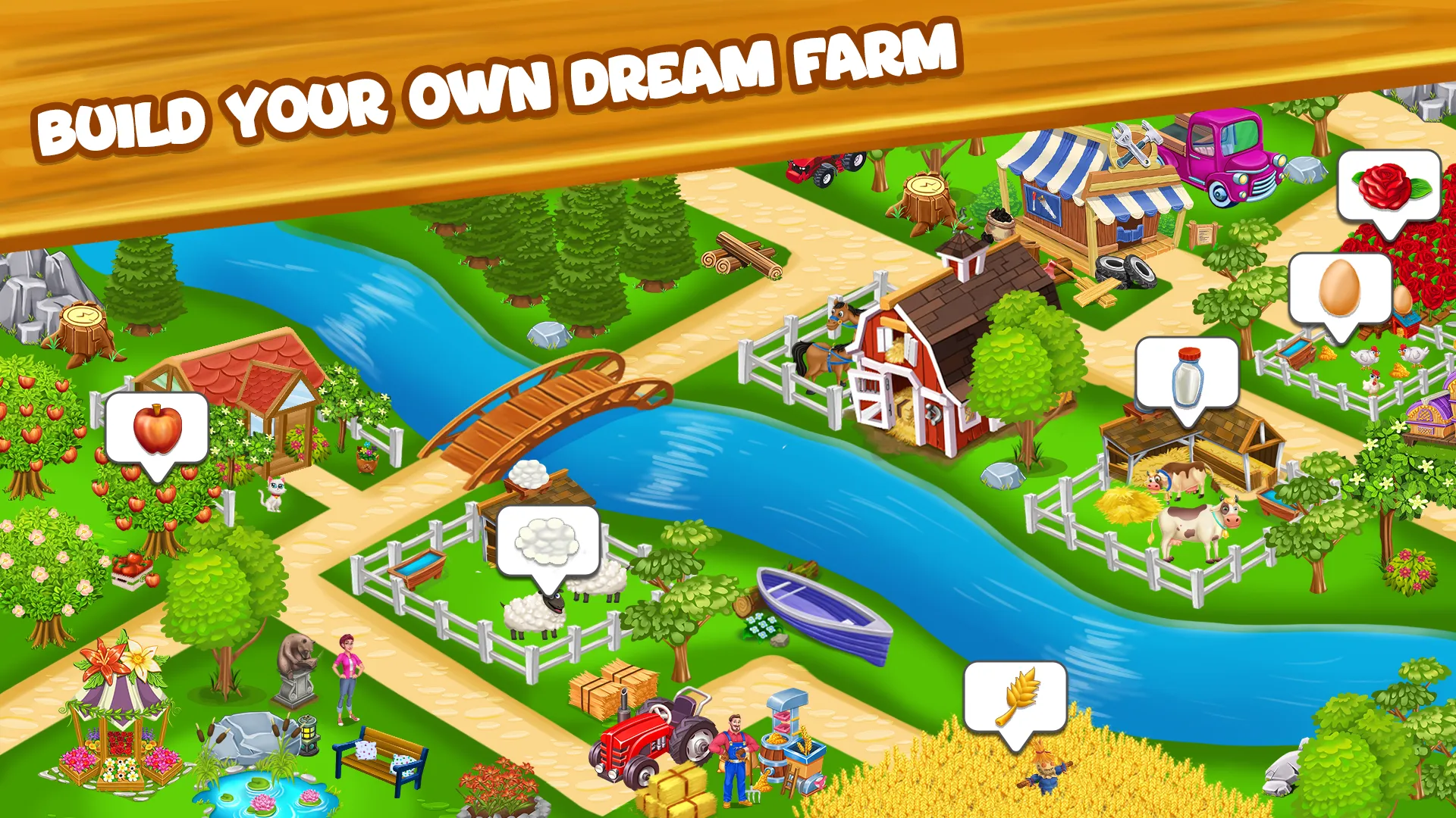 Farm Day Farming Offline Games | Indus Appstore | Screenshot