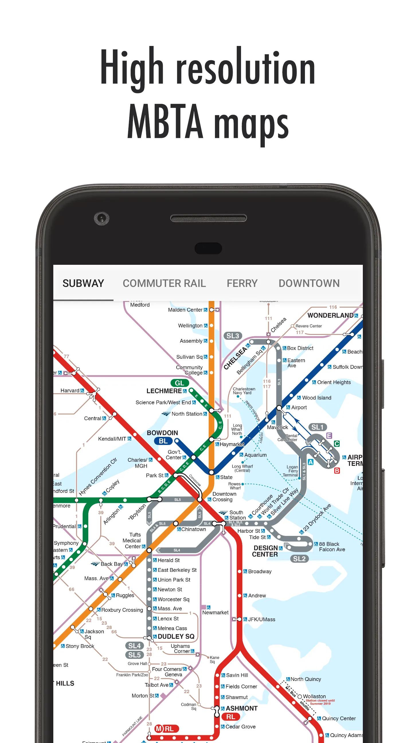 MBTA Tracker | Indus Appstore | Screenshot