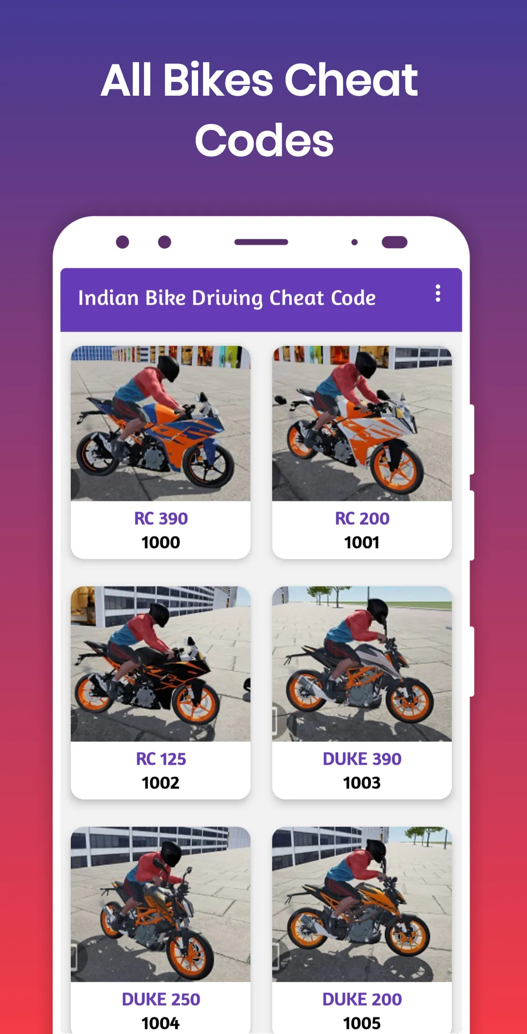 Indian Bike Driving Cheat Code | Indus Appstore | Screenshot