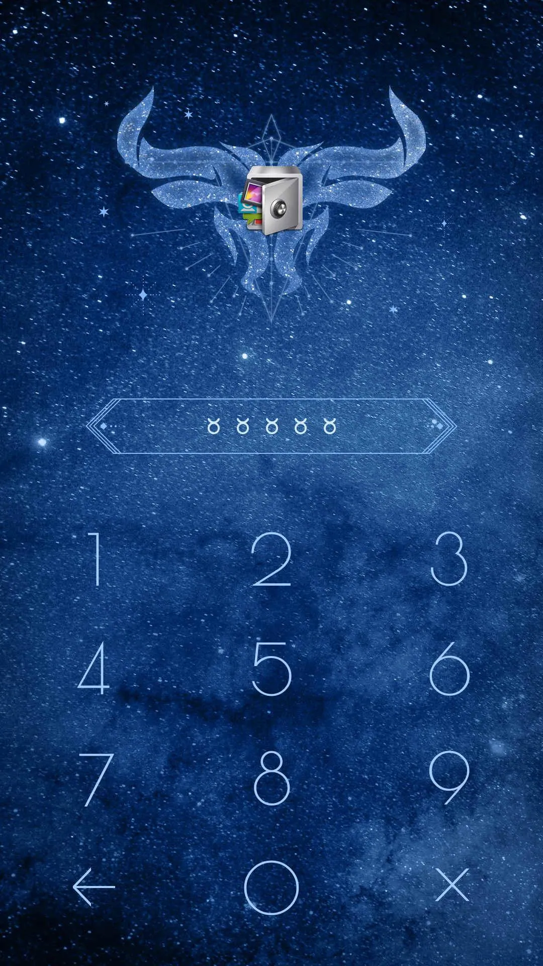 AppLock Theme Taurus | Indus Appstore | Screenshot