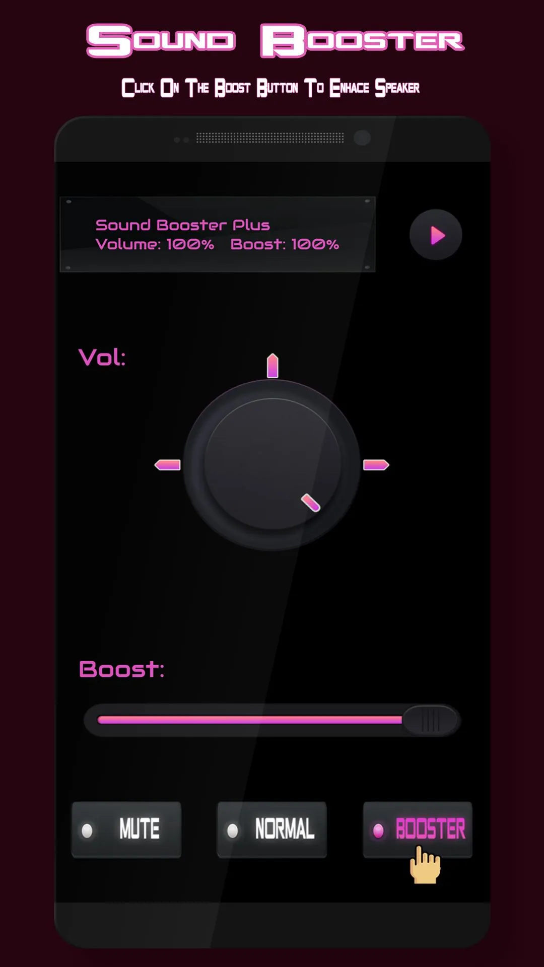 Sound Booster Plus | Indus Appstore | Screenshot