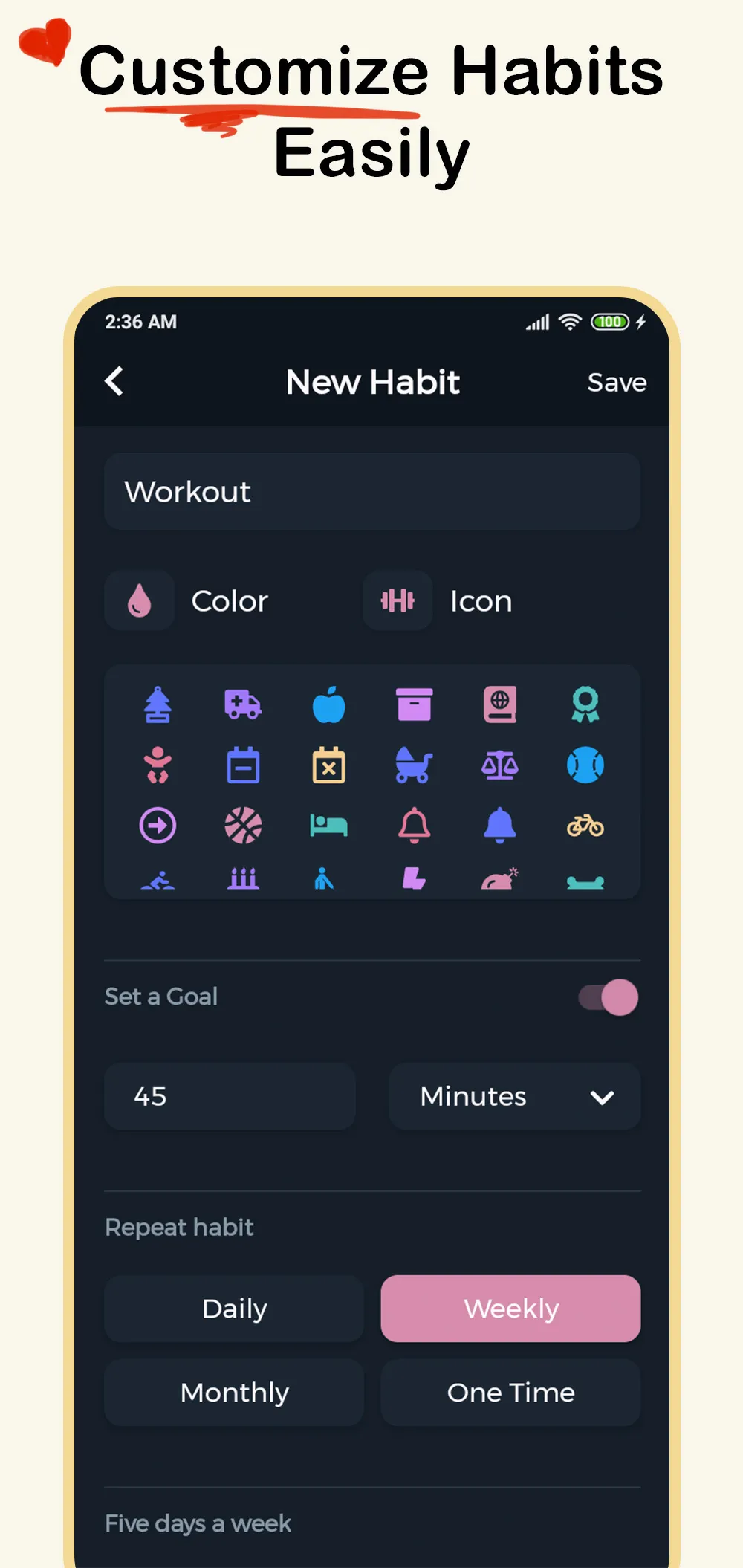 Habit360 Habit Tracker & To-do | Indus Appstore | Screenshot