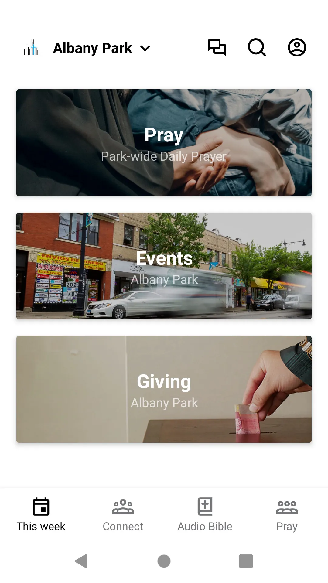 Park Community Church | Indus Appstore | Screenshot