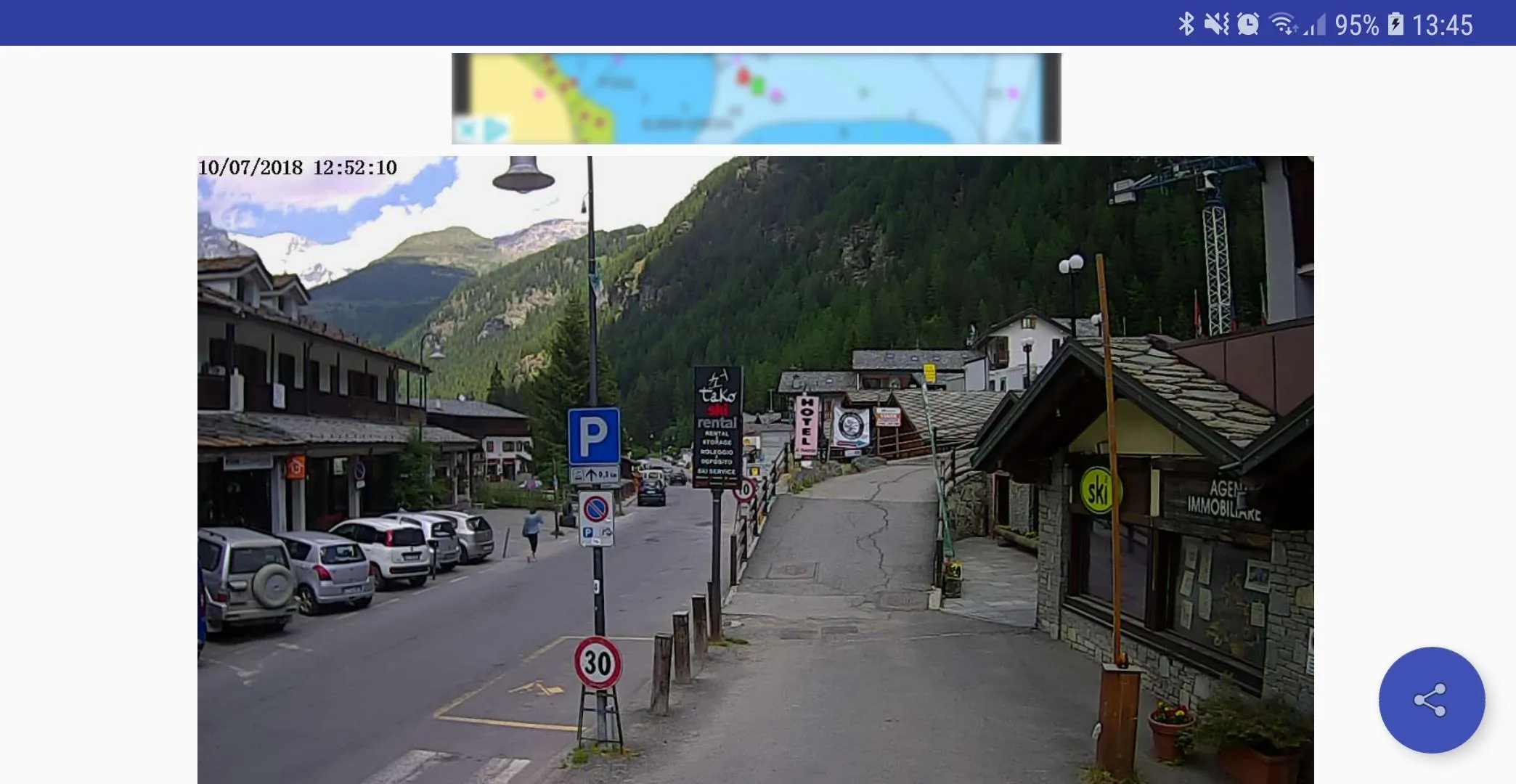 Webcam Valle d'Aosta | Indus Appstore | Screenshot