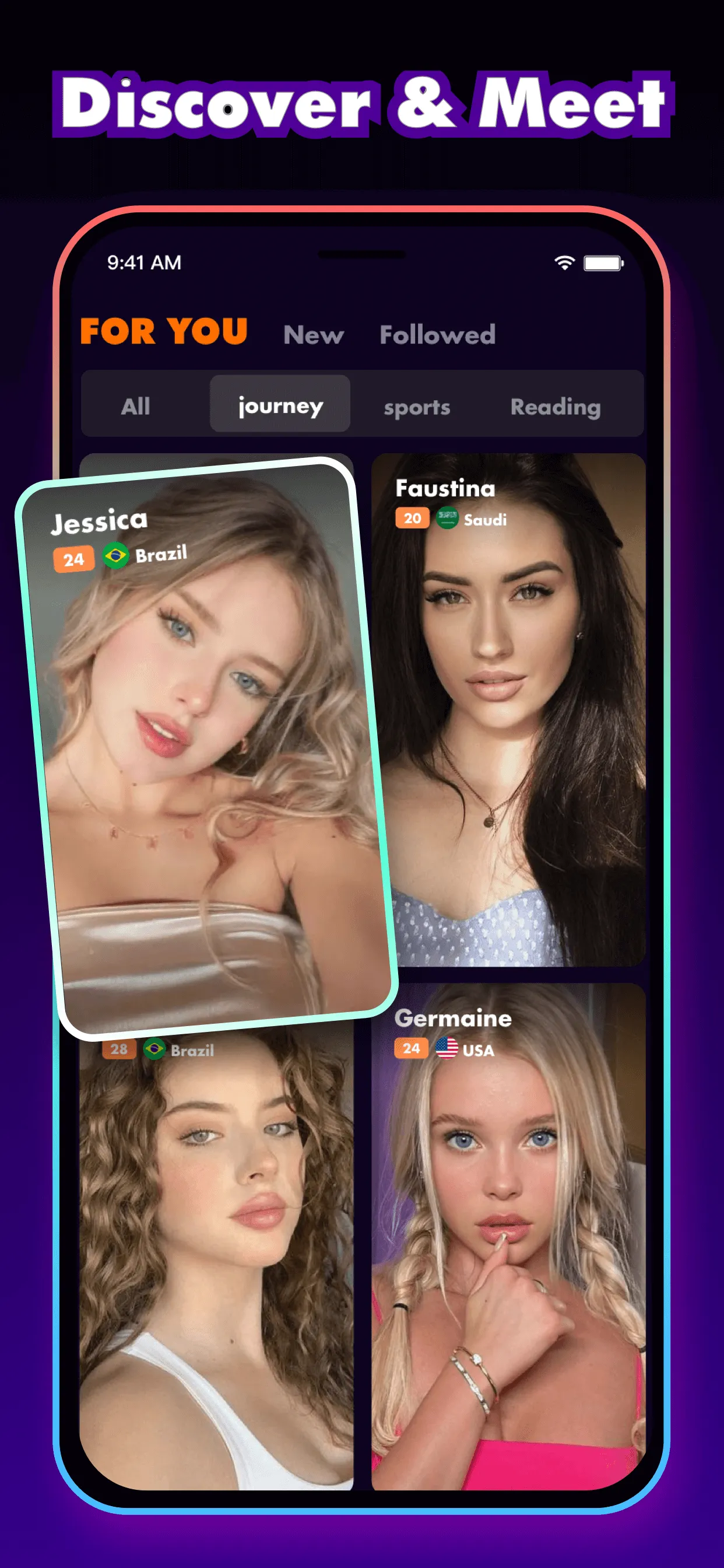 Glam Live - Video Chat & Call | Indus Appstore | Screenshot