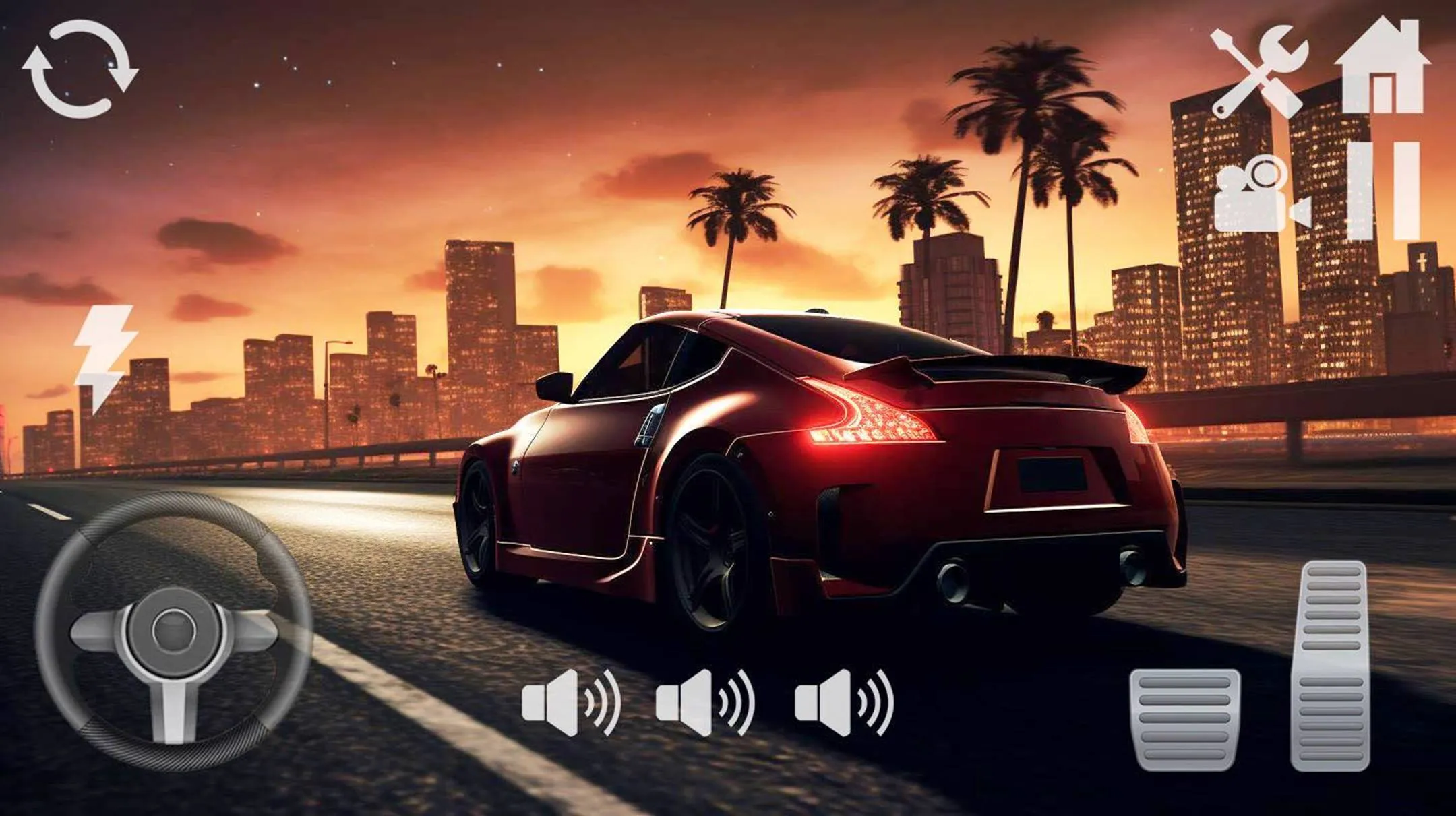 350Z Driving Simulator | Indus Appstore | Screenshot