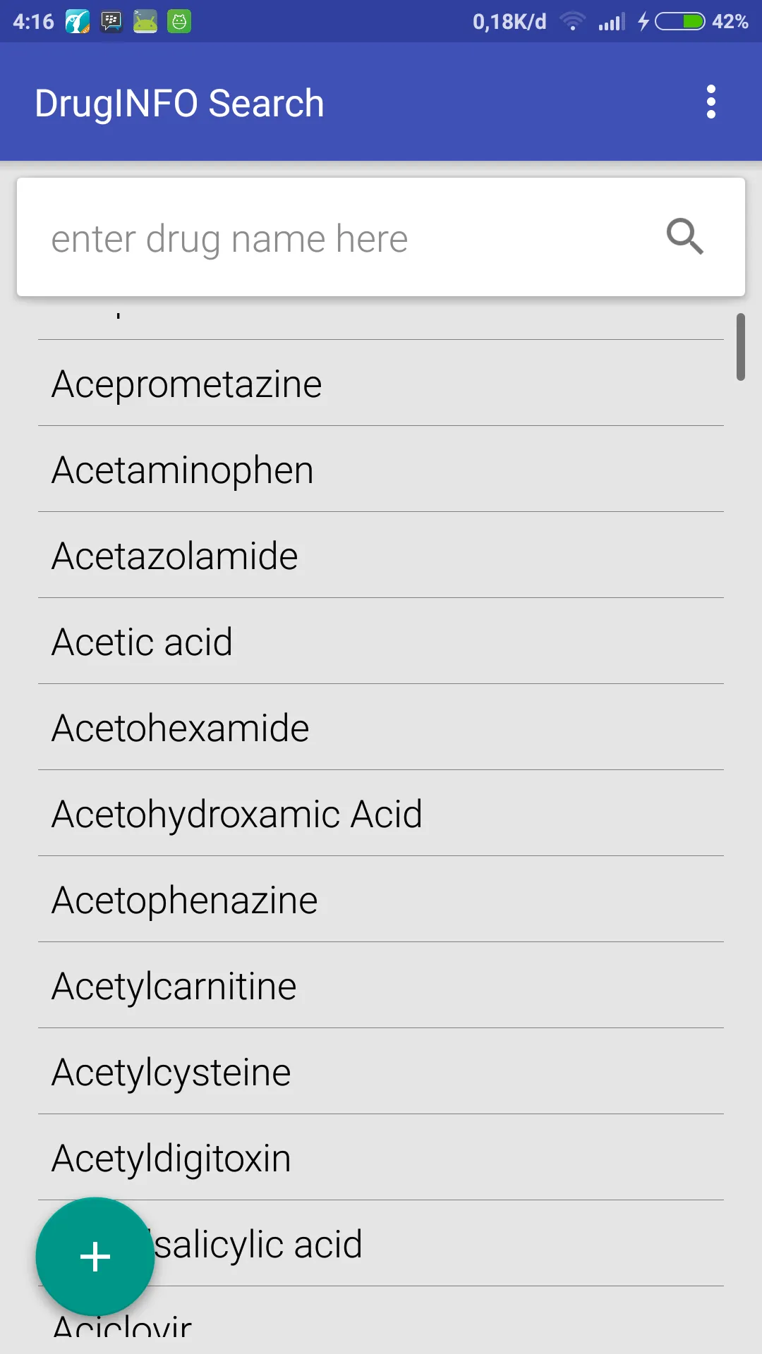 Drug INFO | Indus Appstore | Screenshot