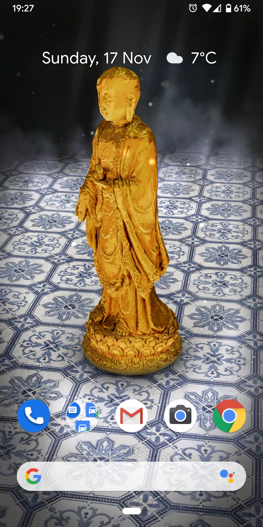 3D Buddha Live Wallpaper | Indus Appstore | Screenshot