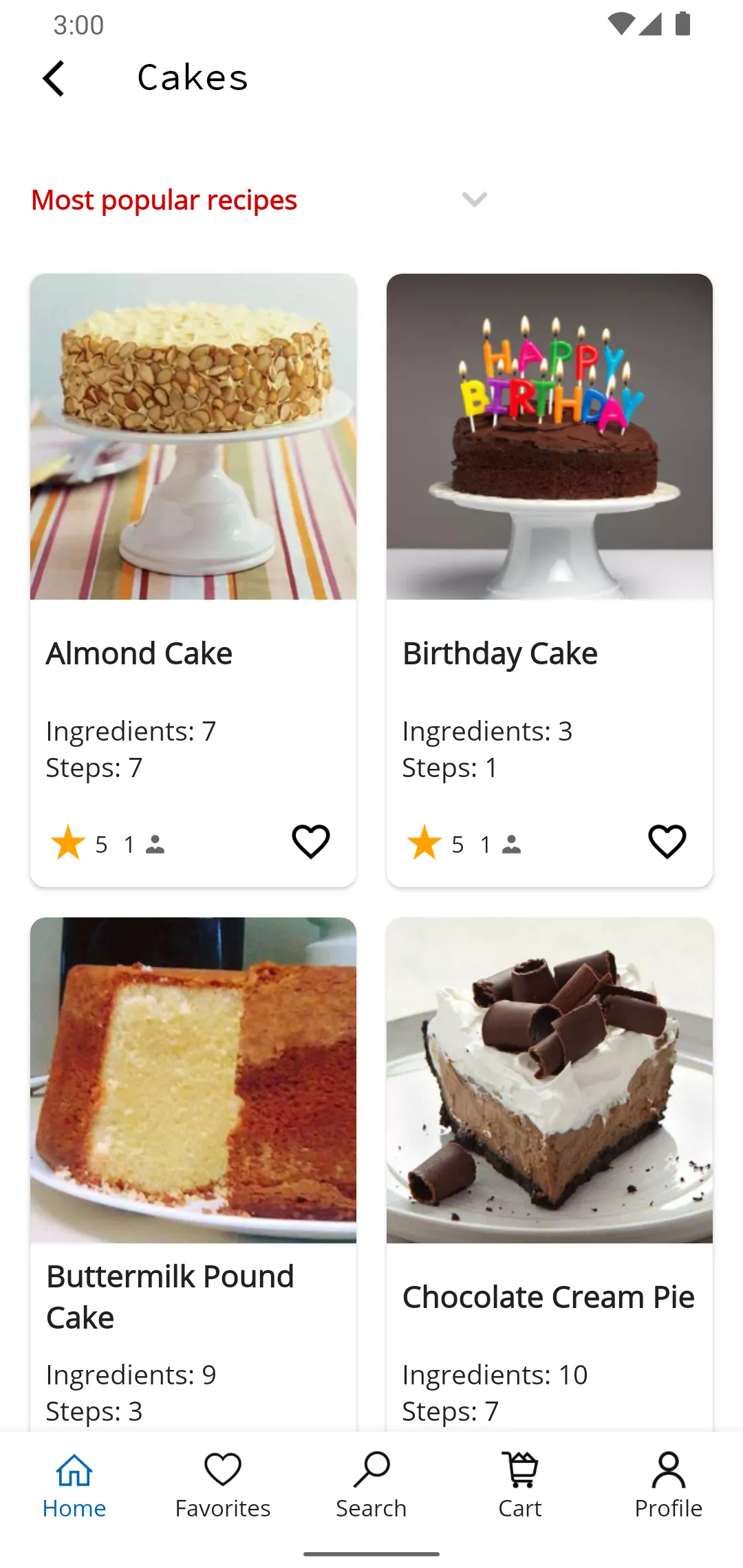 Easy Baking Recipes | Indus Appstore | Screenshot