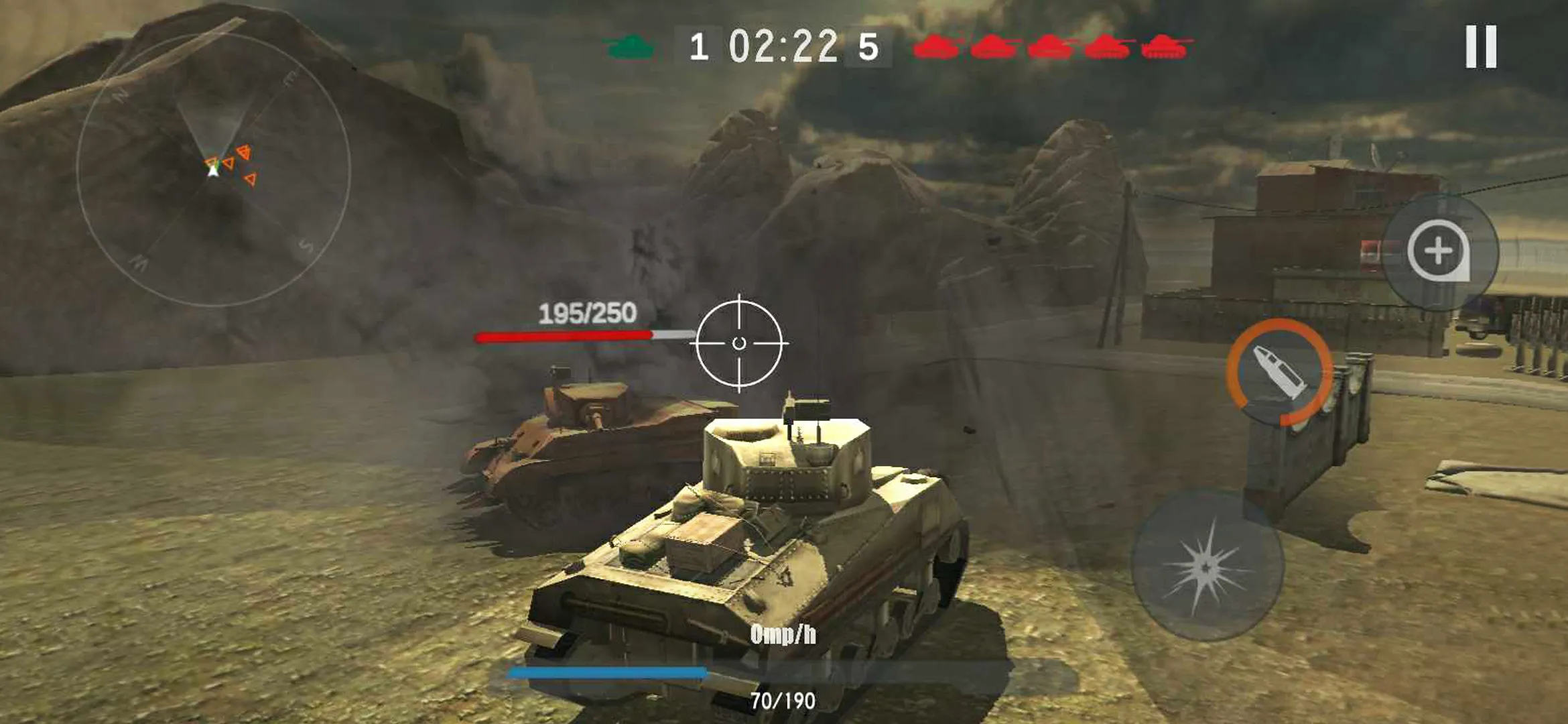 Tank Simulator 2: Epic Battle | Indus Appstore | Screenshot