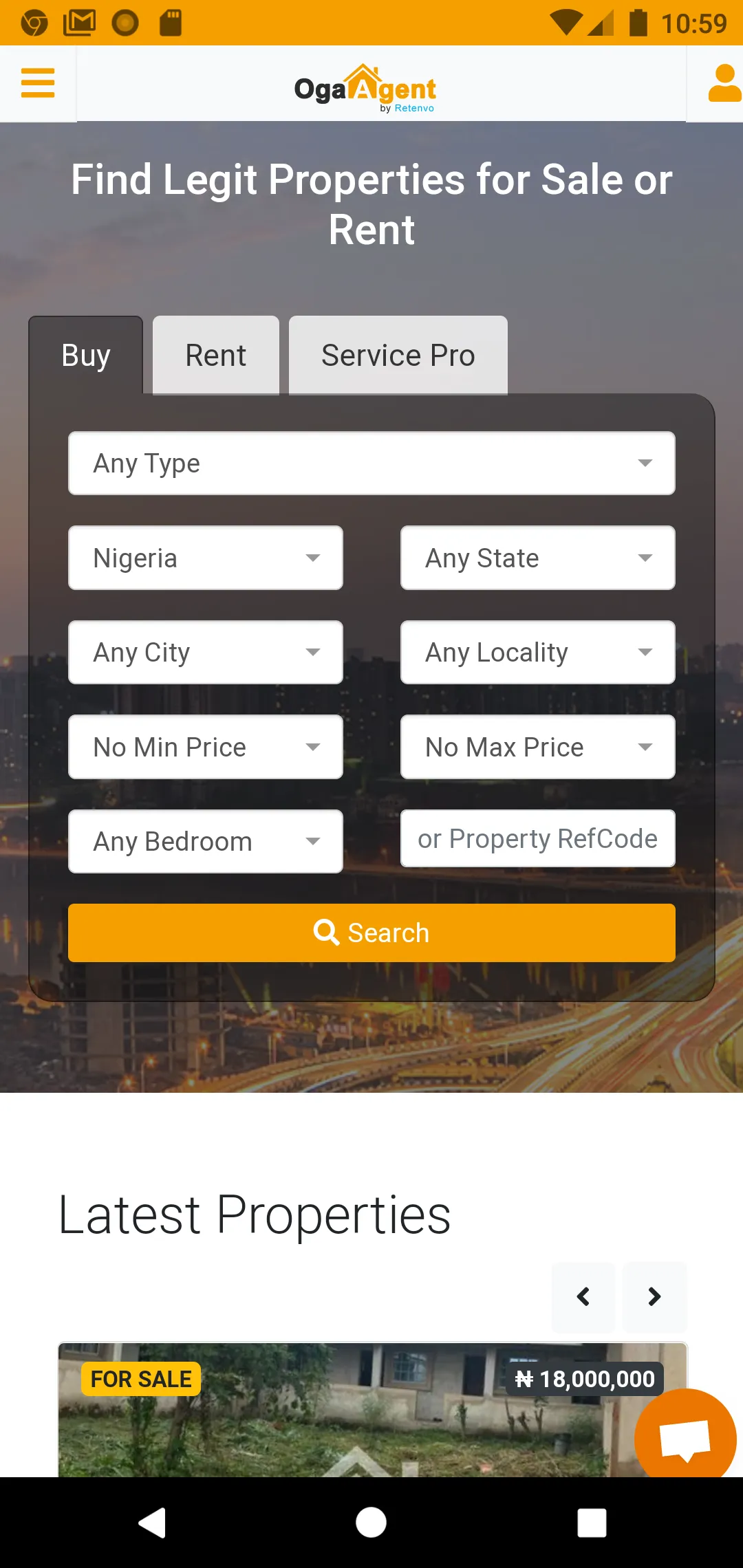 OgaAgent - Find Legit Property | Indus Appstore | Screenshot