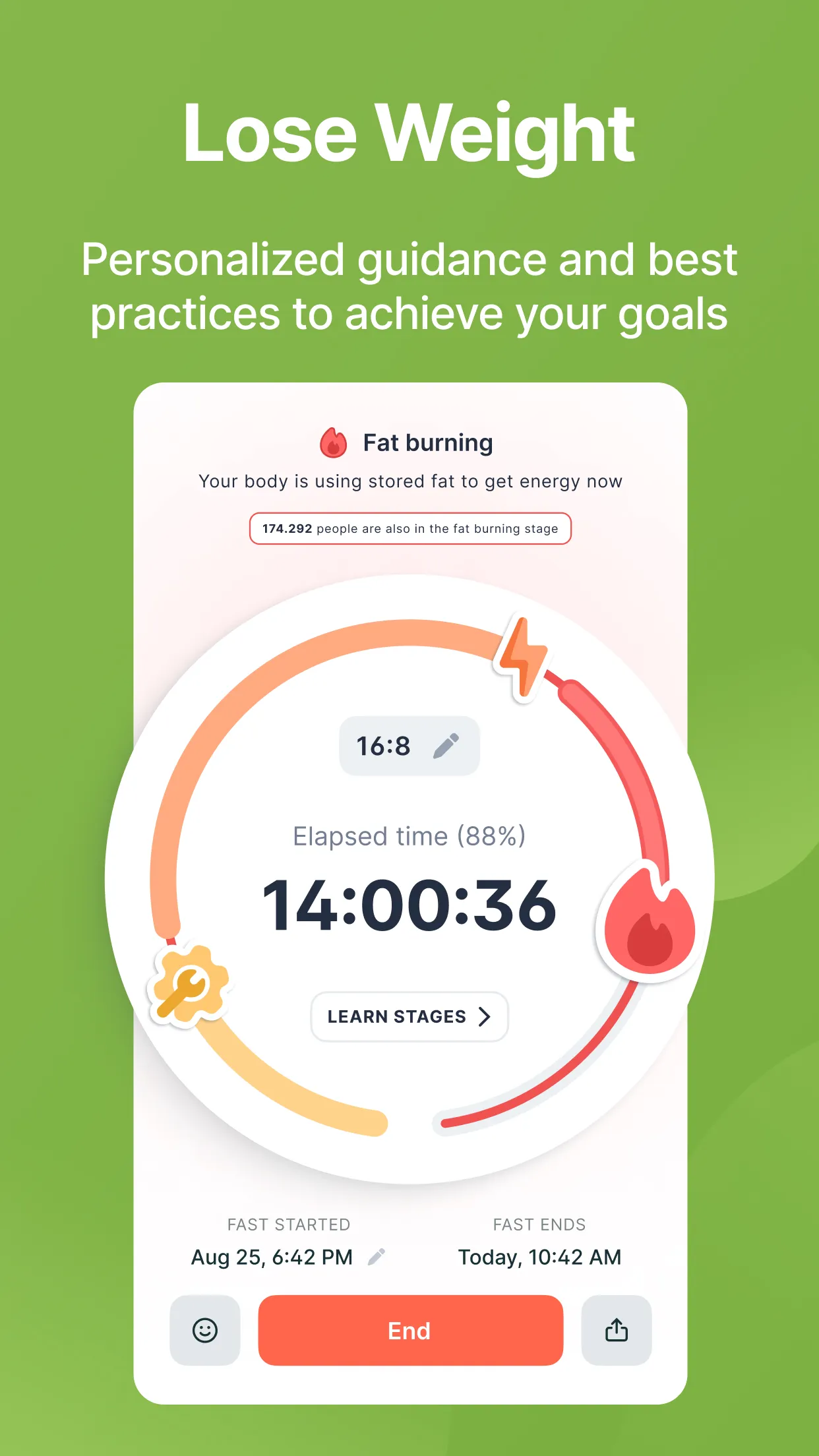 Kompanion Intermittent Fasting | Indus Appstore | Screenshot