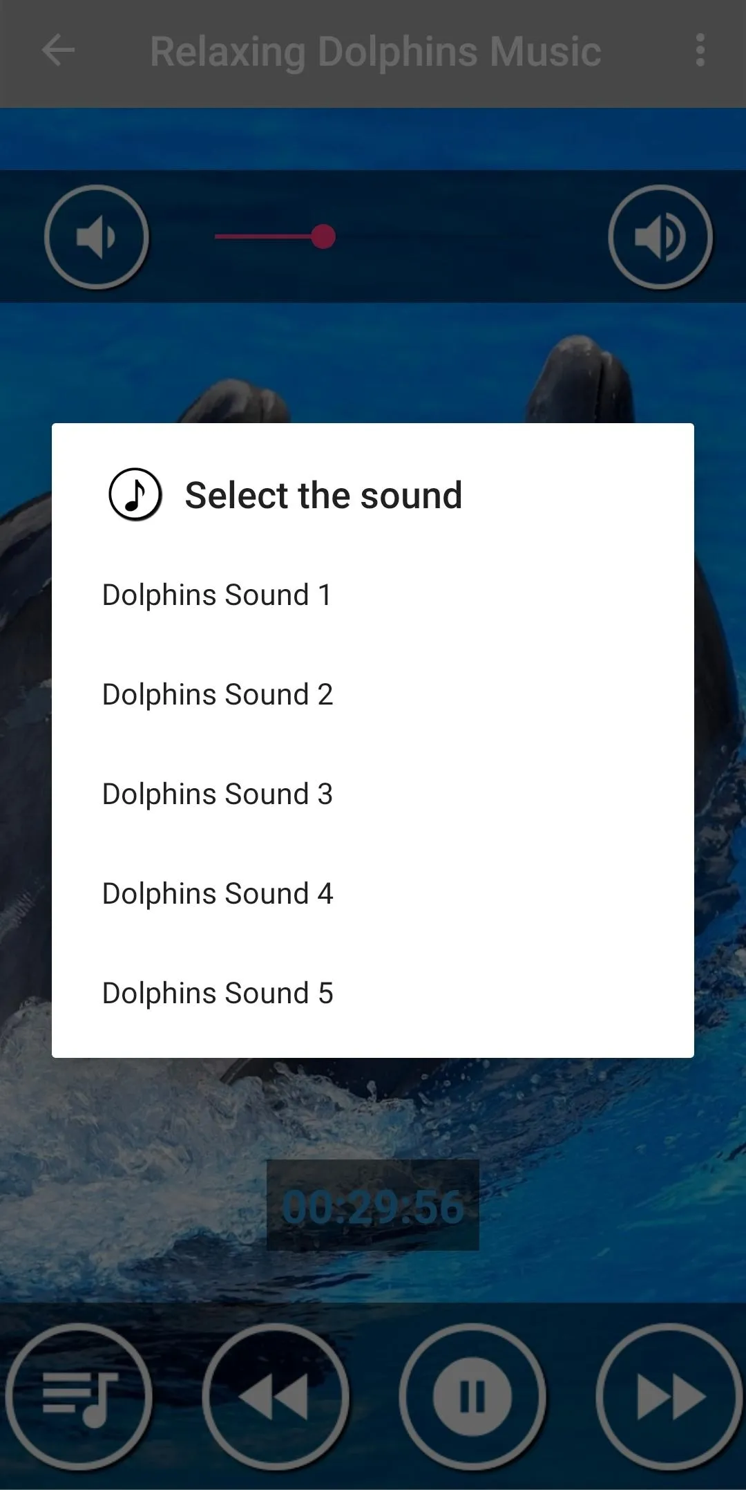 Dolphin Sounds to Sleep | Indus Appstore | Screenshot