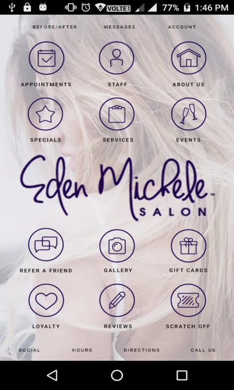 Eden Michele Salon | Indus Appstore | Screenshot