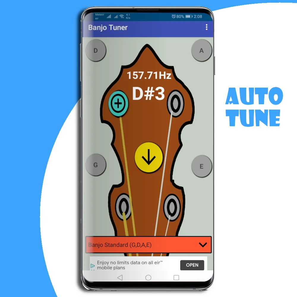 Tenor Banjo Tuner | Indus Appstore | Screenshot